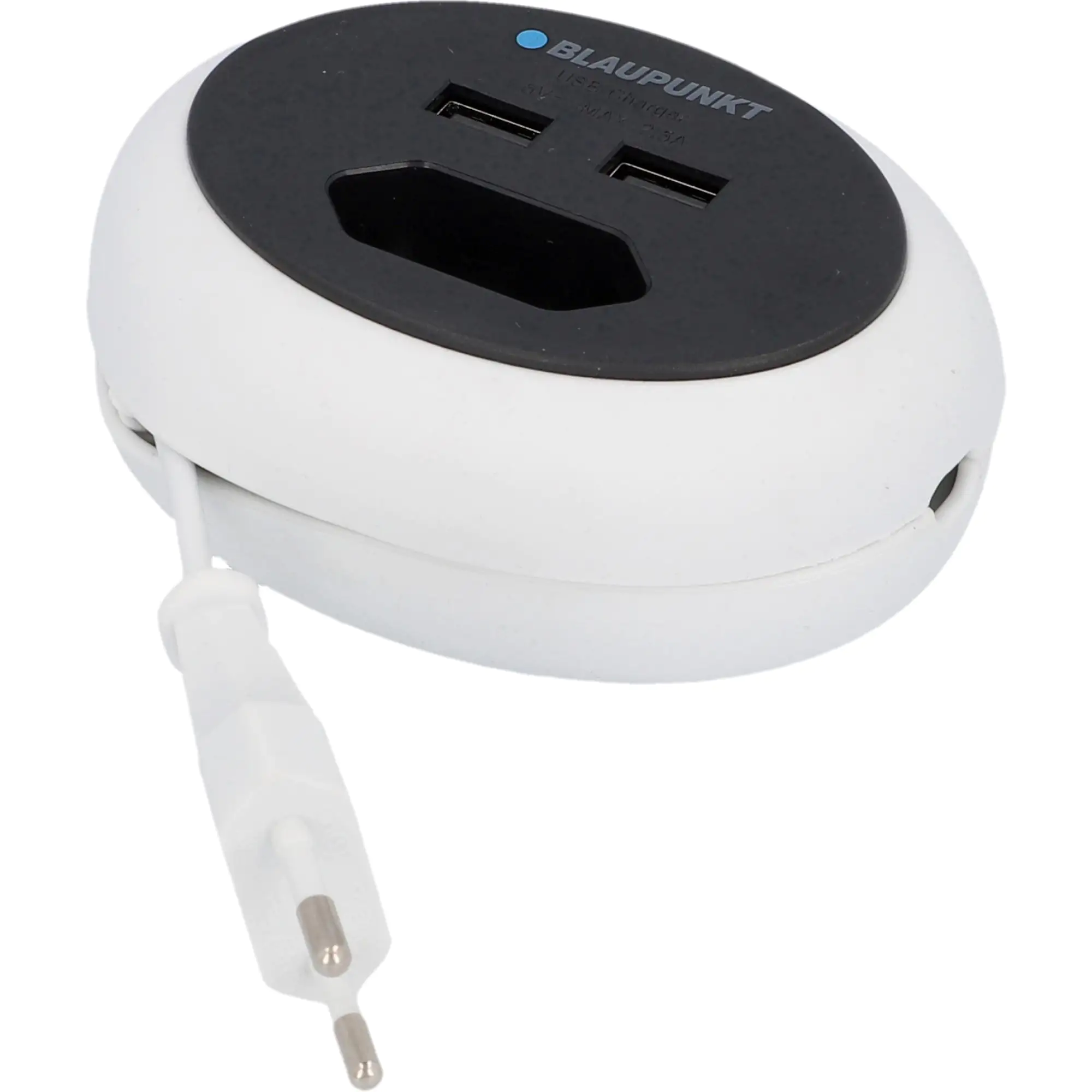 Blaupunkt Steckdosenleiste 1-fach 1,2m für Außen, mit 2x USB mini