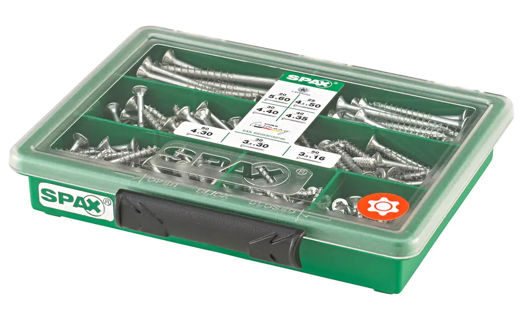Spax Sortimentskasten Senkkopf TRX - 245 Stk.
