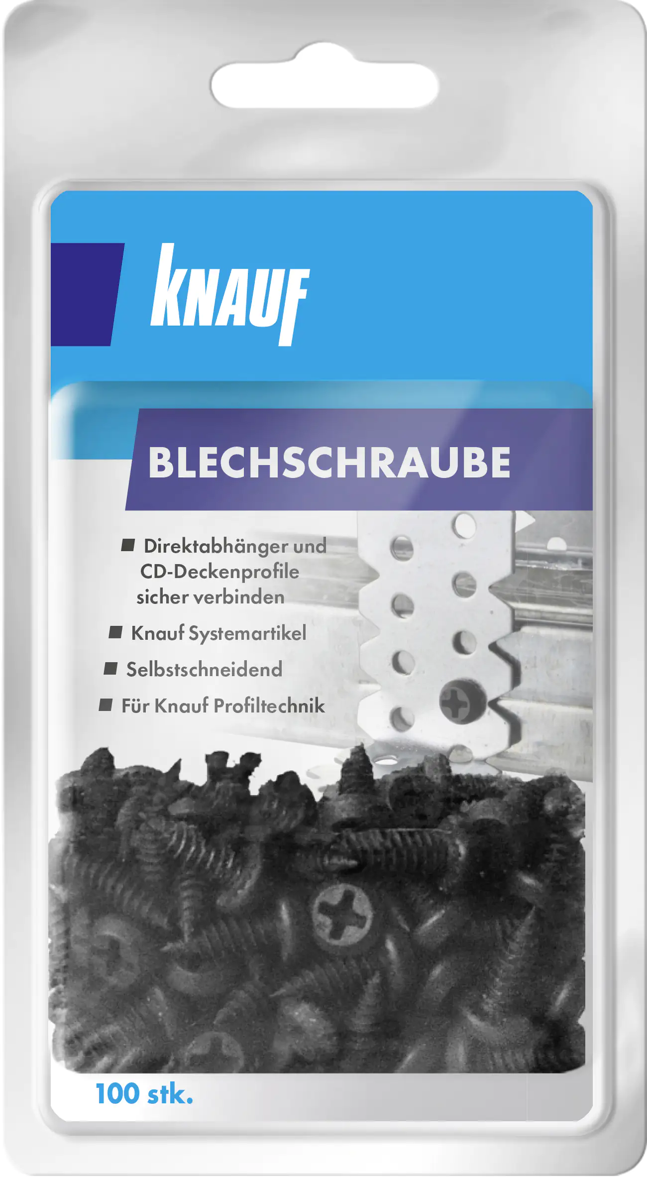 Knauf Blechschrauben 3.5 x 9 mm - 100 Stk.