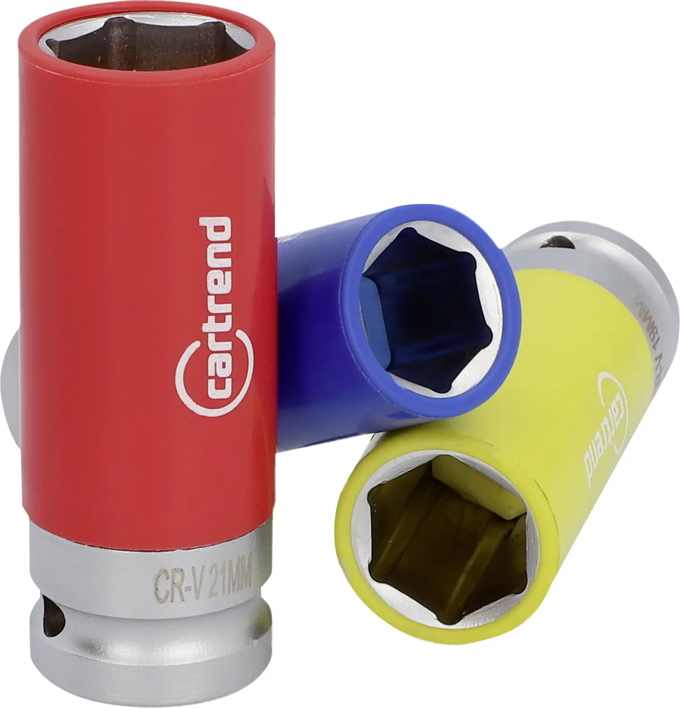Cartrend Stecknüsse 17/19/21 mm