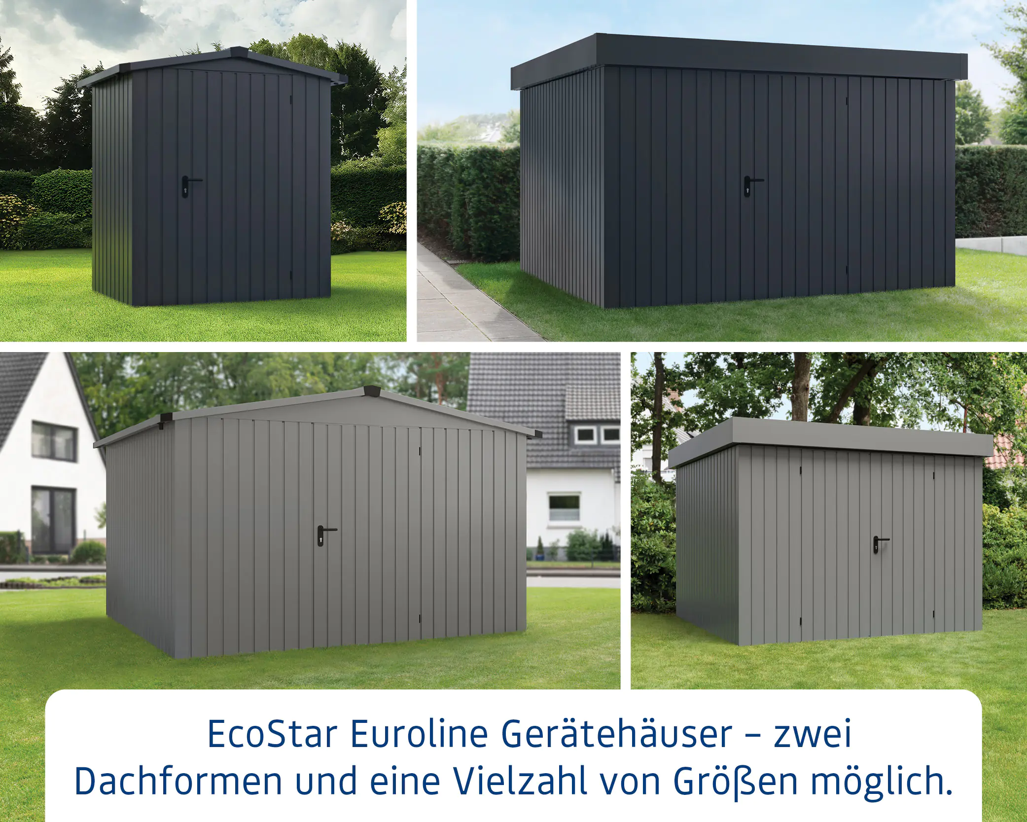 EcoStar Bodenrahmen für Gerätehaus SD14/FD14/PD14 