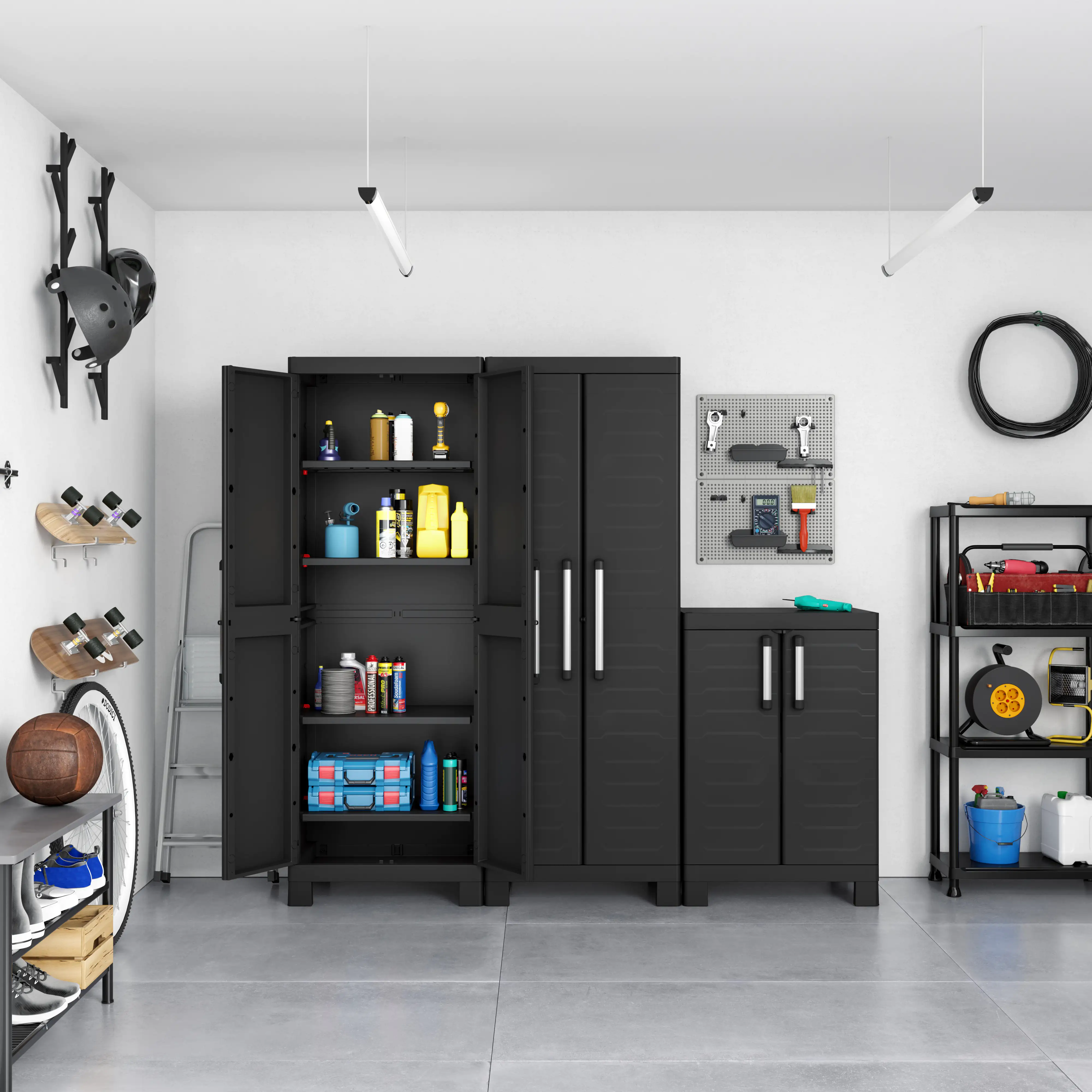 Keter Kunststoffschrank Detroit hoch 65 x 45 x 182 cm