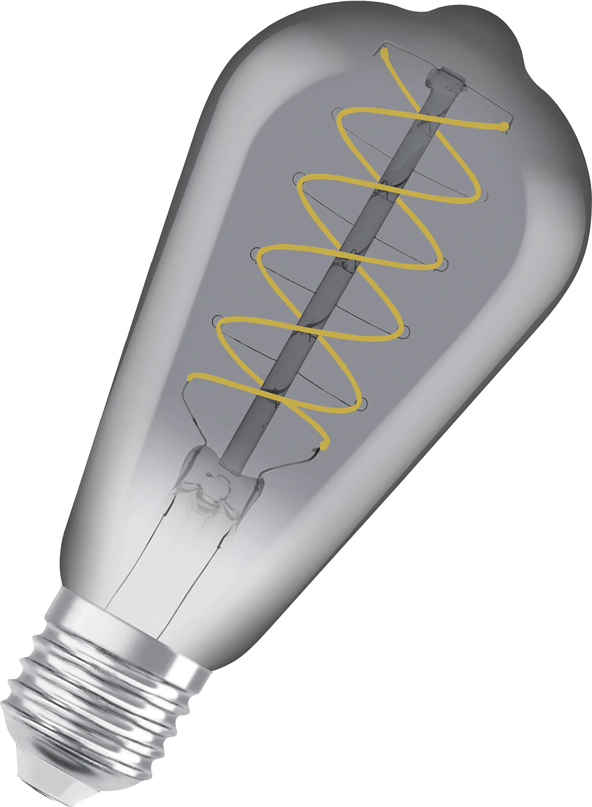 Osram LED Leuchtmittel E27 2er Pack Vintage 1906 Edison 7,8W rauch dimmbar warmweiß