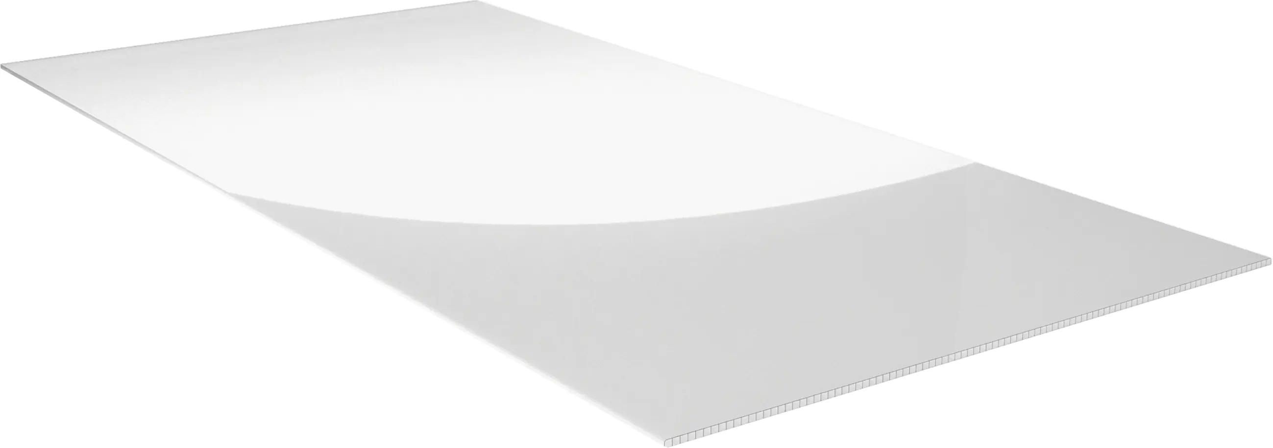 Salux Polycarbonat-Hohlkammerplatte 2nd Life Line 250 x 98 cm 10 mm klar