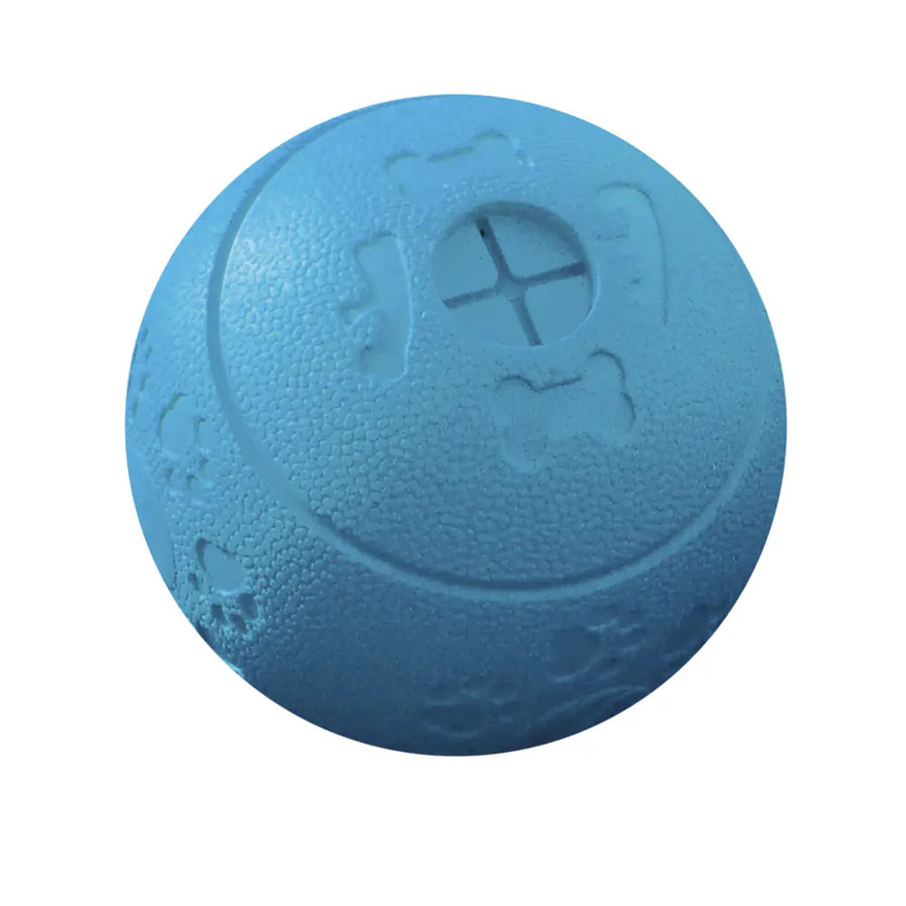 Nobby Hundespielzeug Vollgummi Snackball blau 11 cm