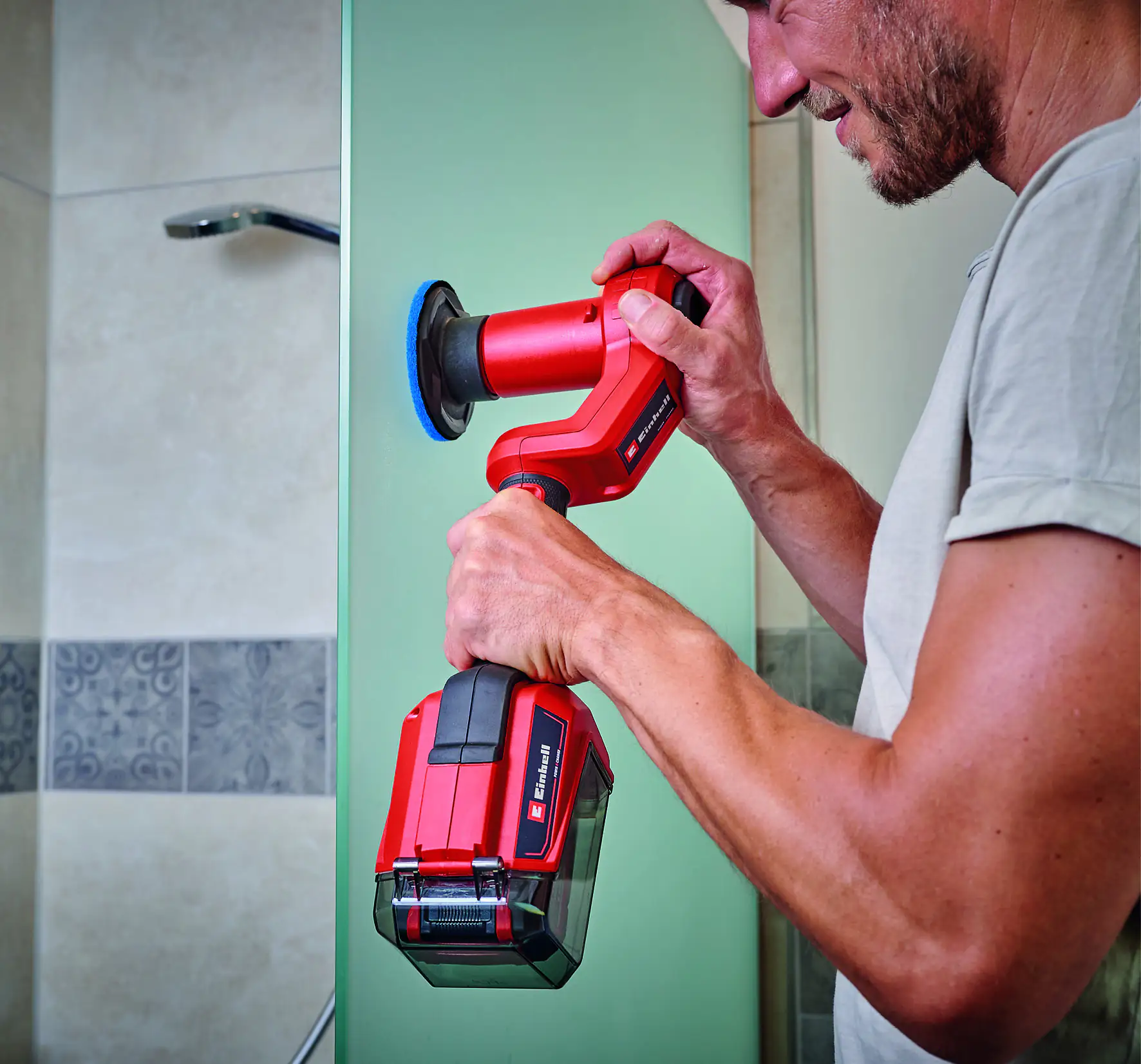 Einhell Akku Oberflächenbürste PICOBELLA 18/90 5/9 cm Arbeitsbreite