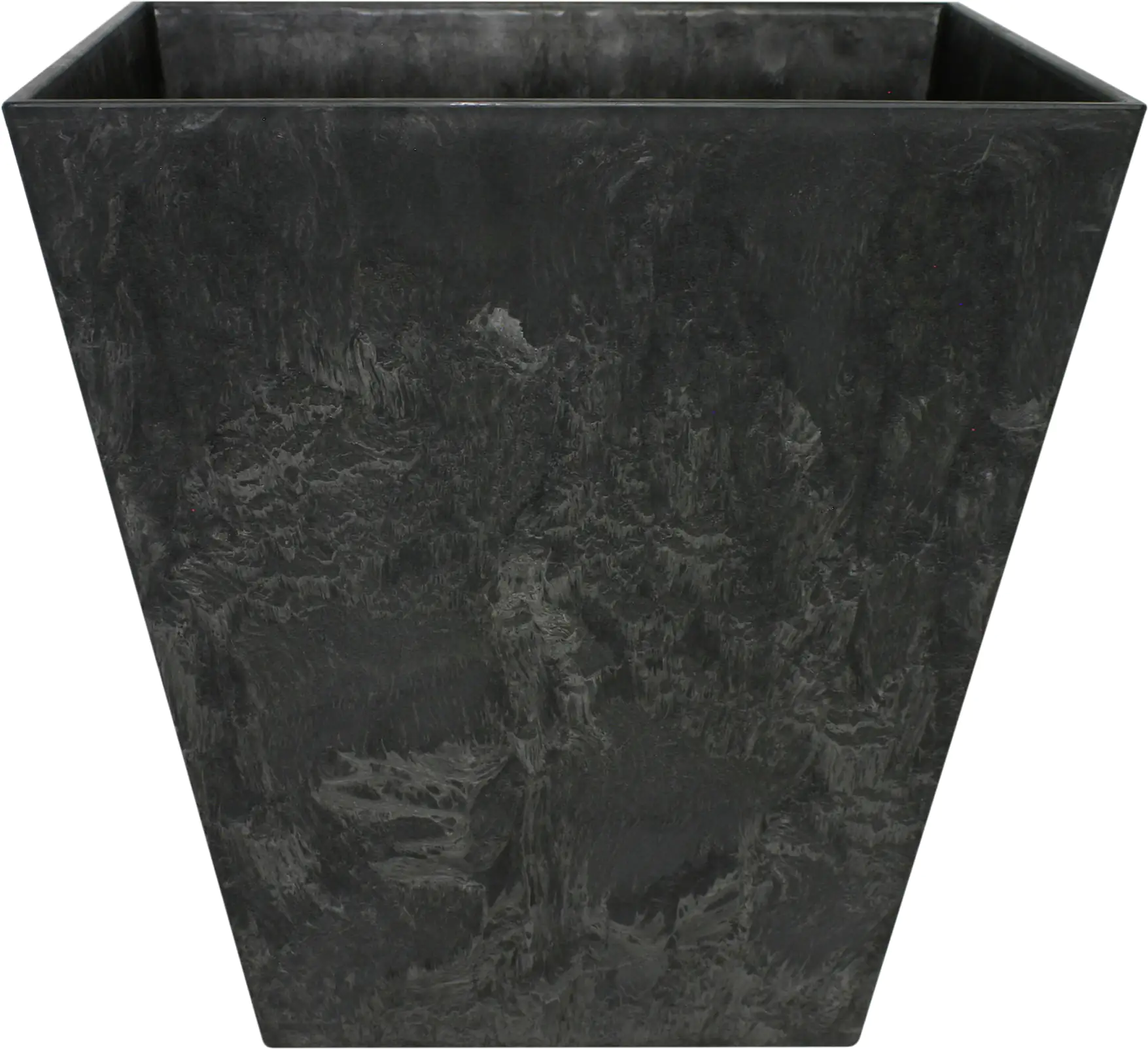 Artstone Topf Ella 35 x 35 x 34 cm schwarz