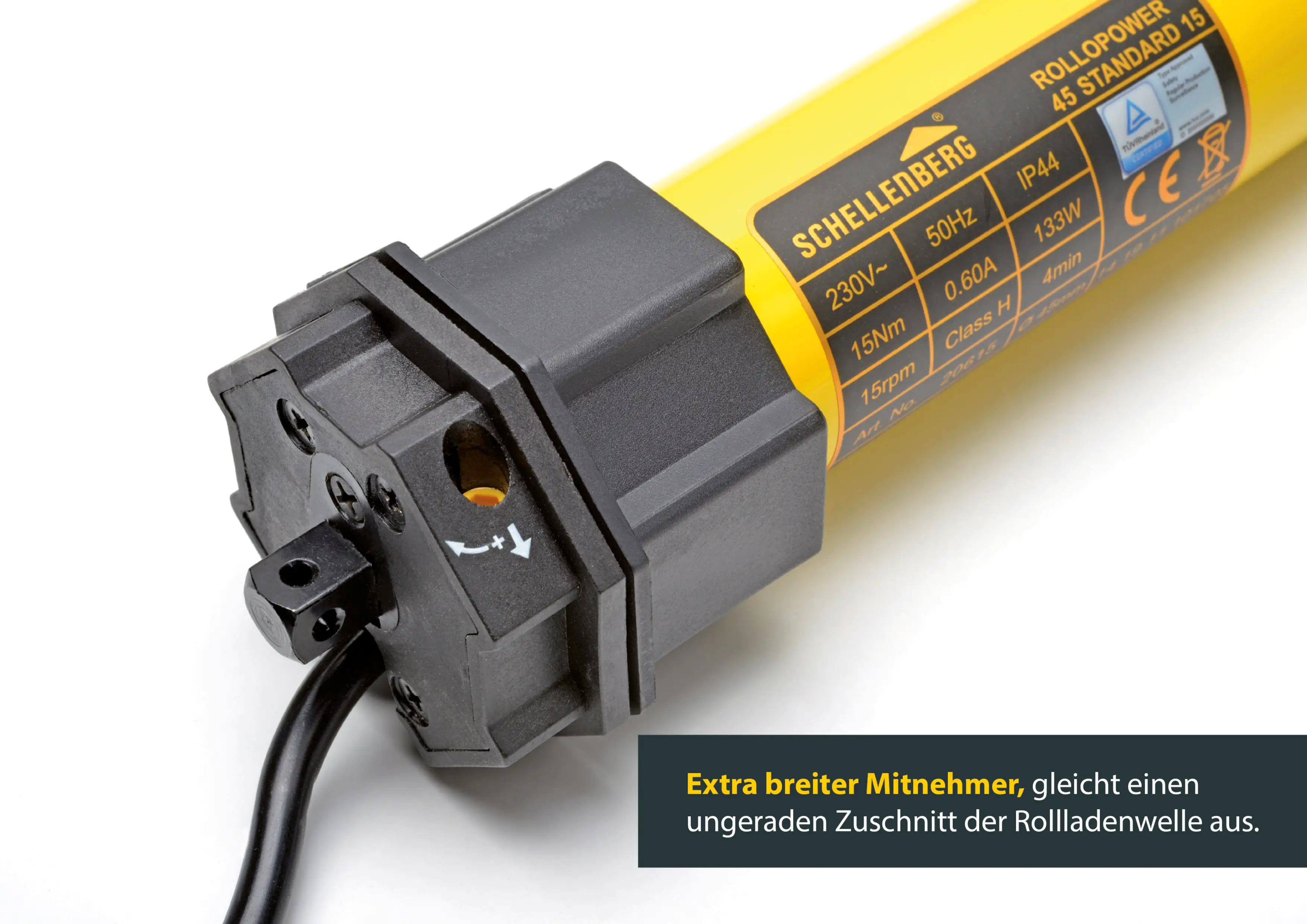 Schellenberg Rohrmotor Standard Maxi 40Nm