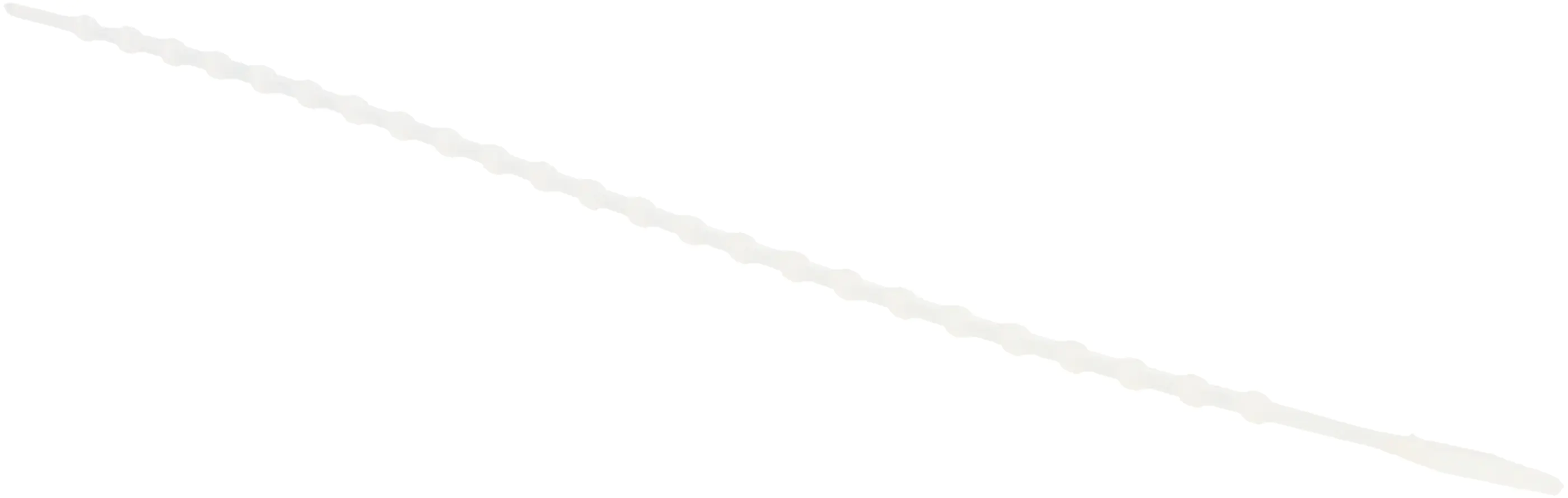 Knotenbinder 150 mm, wiederlösbar, 25 Stück, transparent