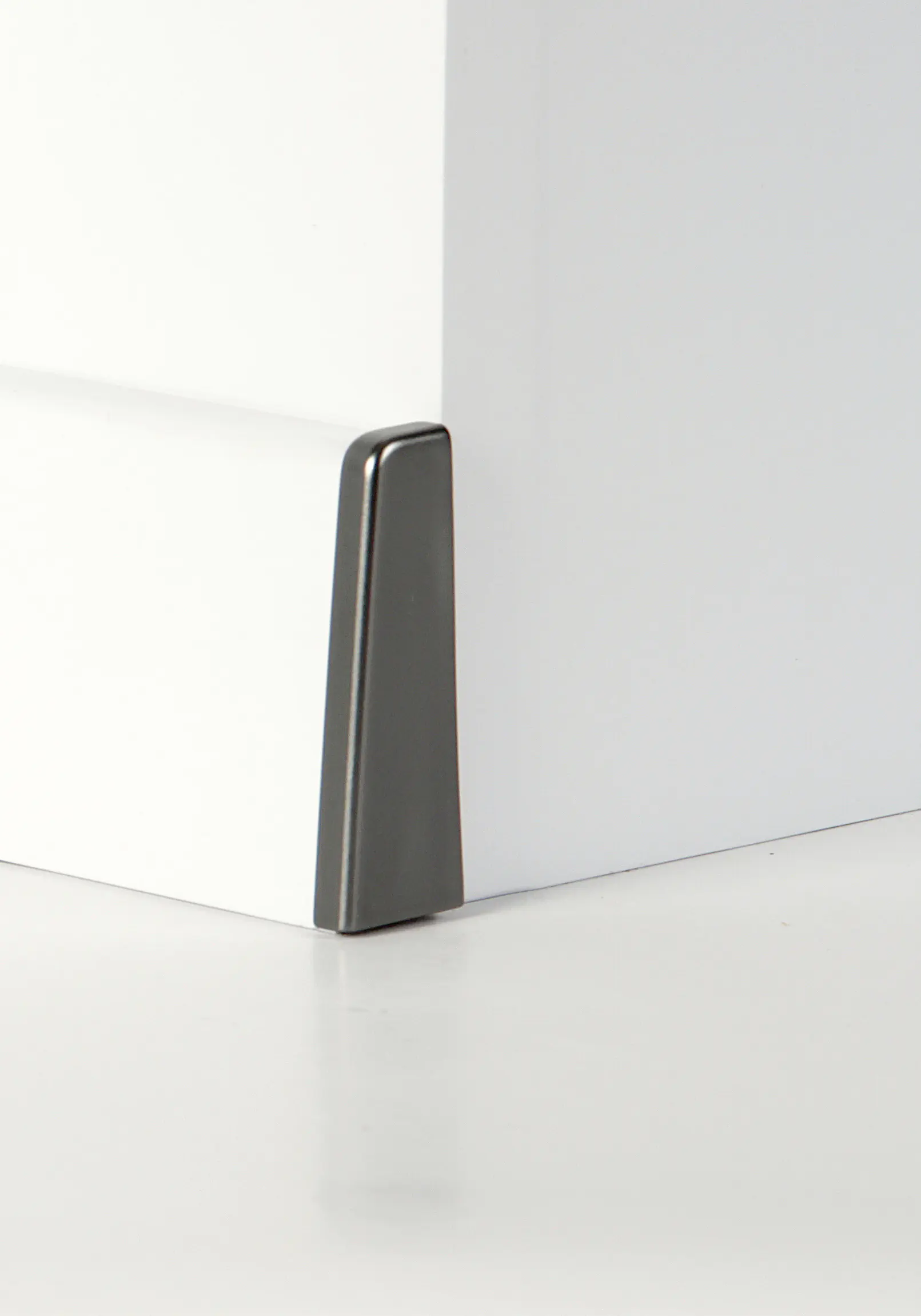 Classen Endkappen für Clip-Laminatleiste foliert 19 x 58 mm chrom