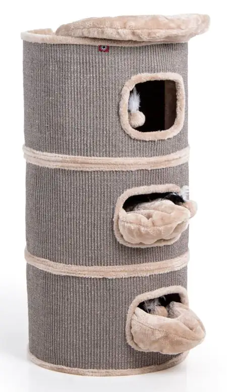 CanadianCat Kratztonne Tony H 90 cm beige