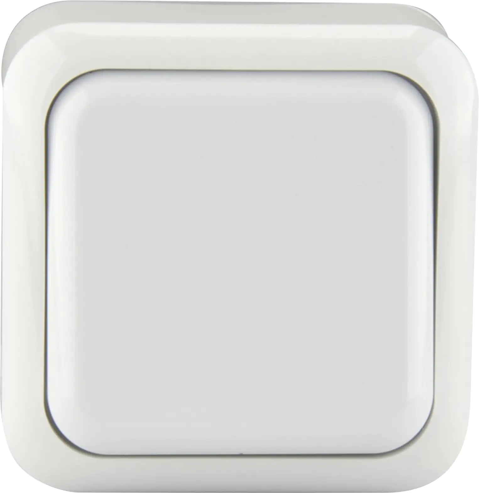 Unitec Taster Aufputz weiß, Serie Standard
