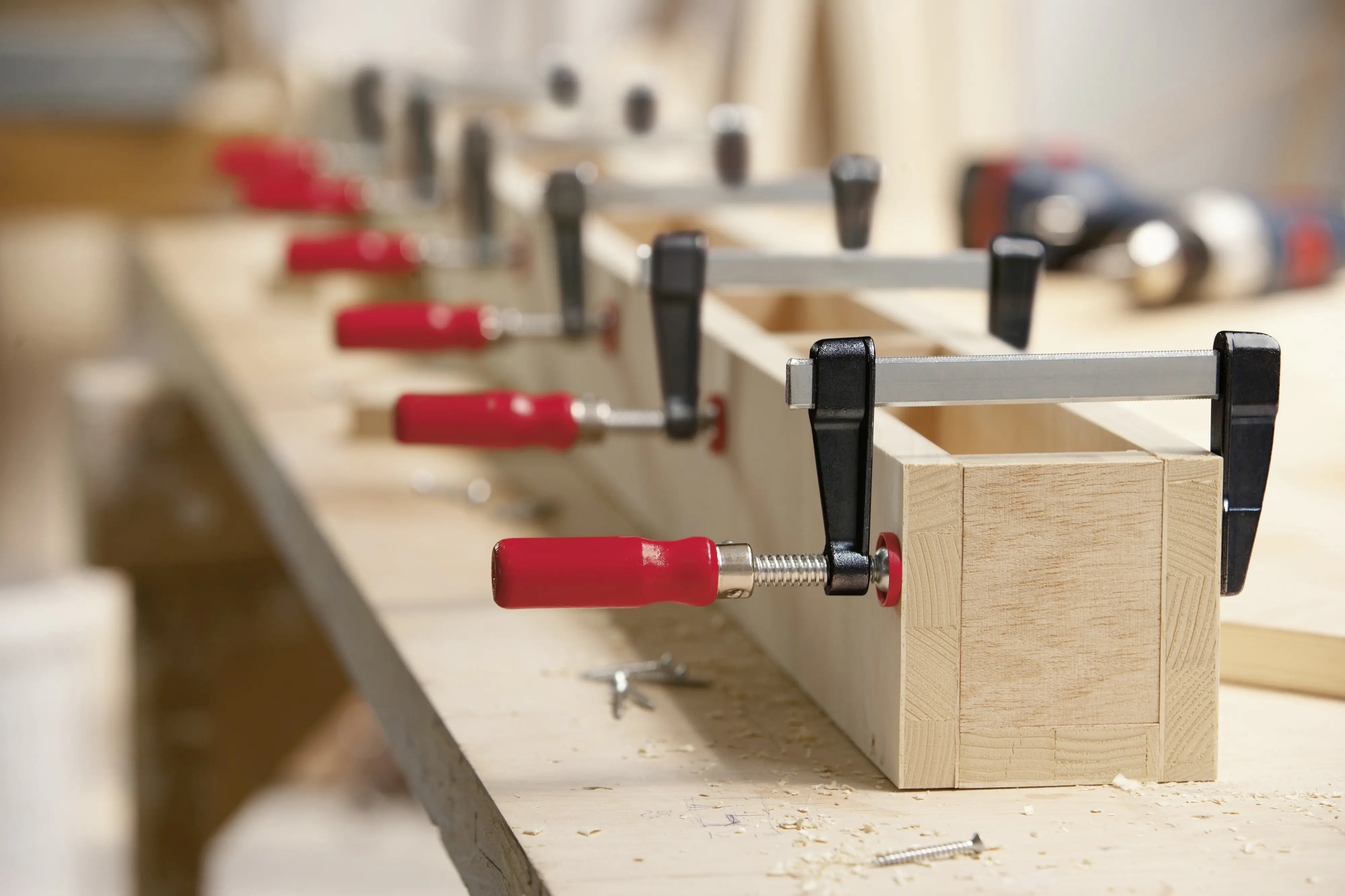 Bessey Druckguss-Zwinge Zink-Druckguss schwarz beschichtet