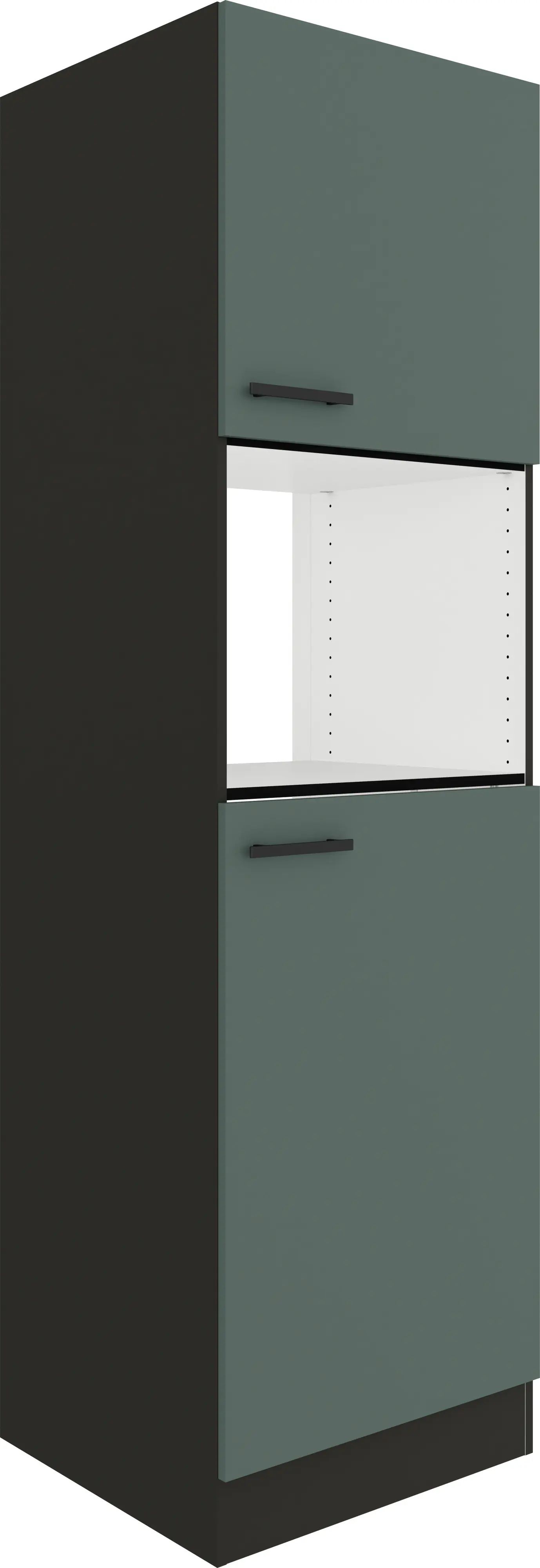 Optifit Hochschrank Verona 405 steingrün/anthrazit 60 cm