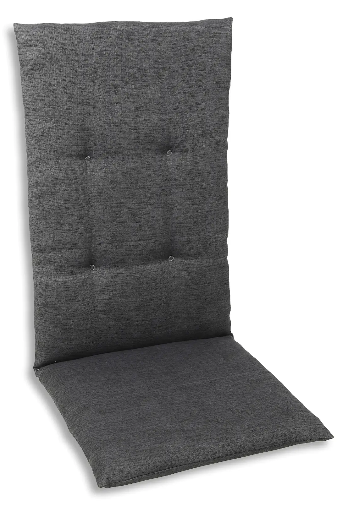 GO-DE Hochlehner-Auflage 118 cm x 48 cm x 5 cm, grau