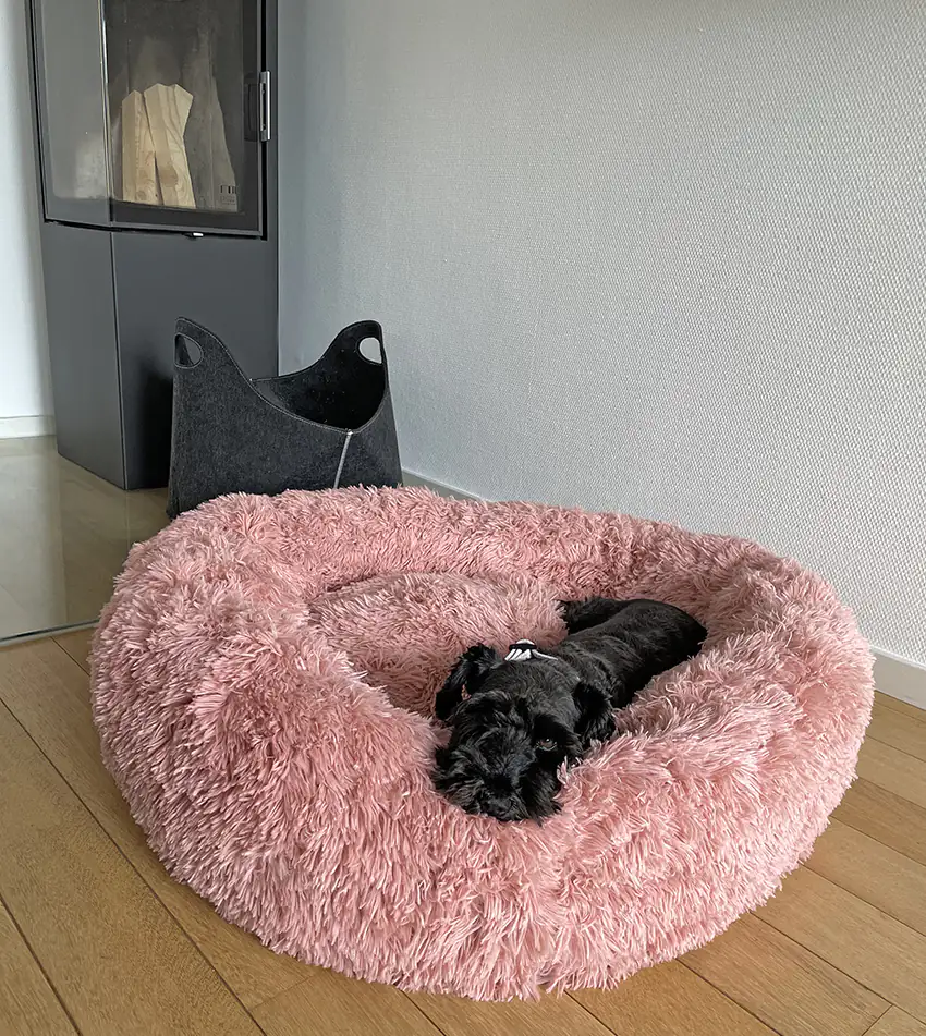 Nobby Hundebett & Katzenbett Donut Classic Esla Ø 70 cm altrosa