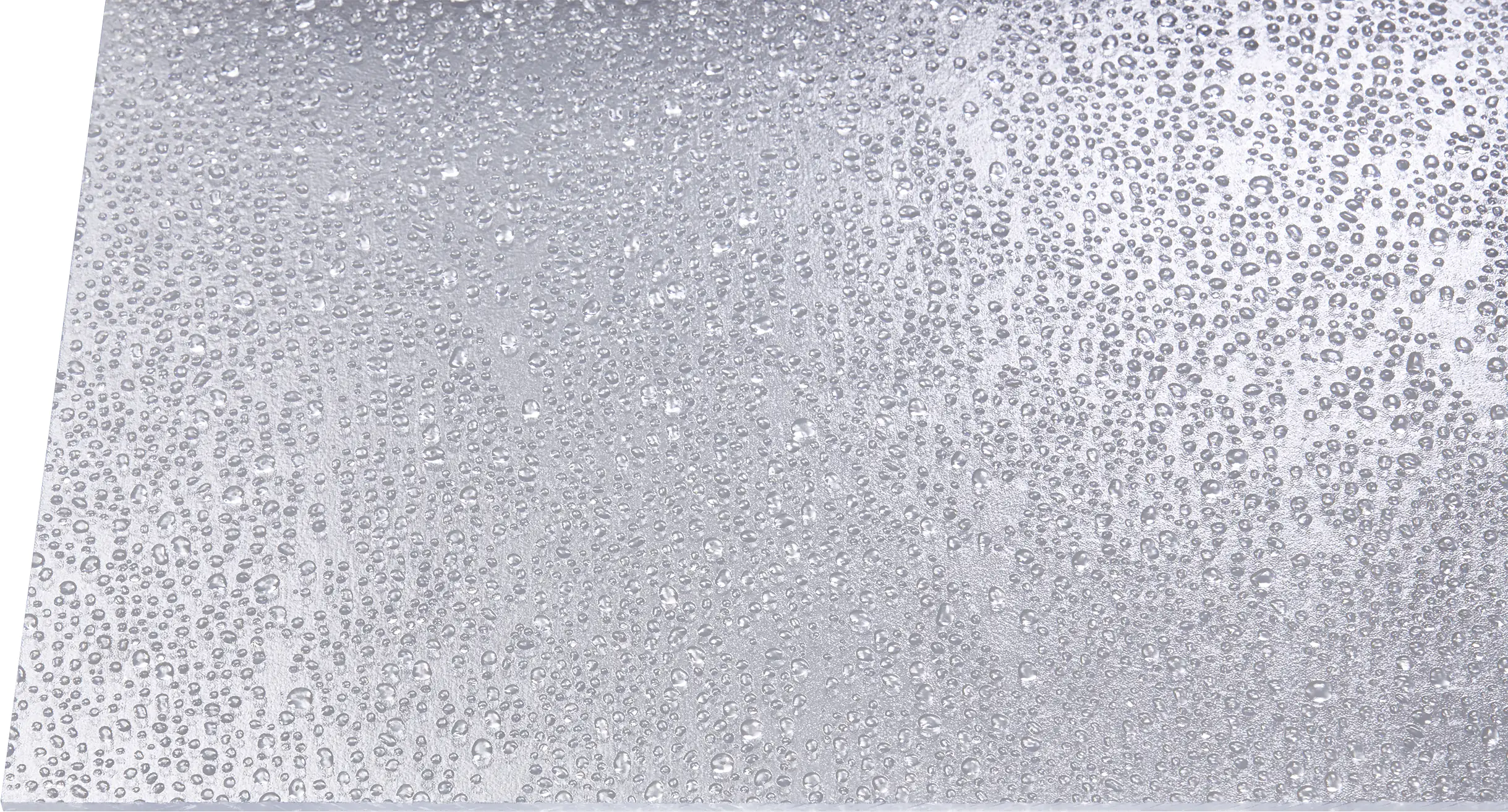 Gutta Polystyrolglas Tropfen 100 x 100 cm 5 mm klar