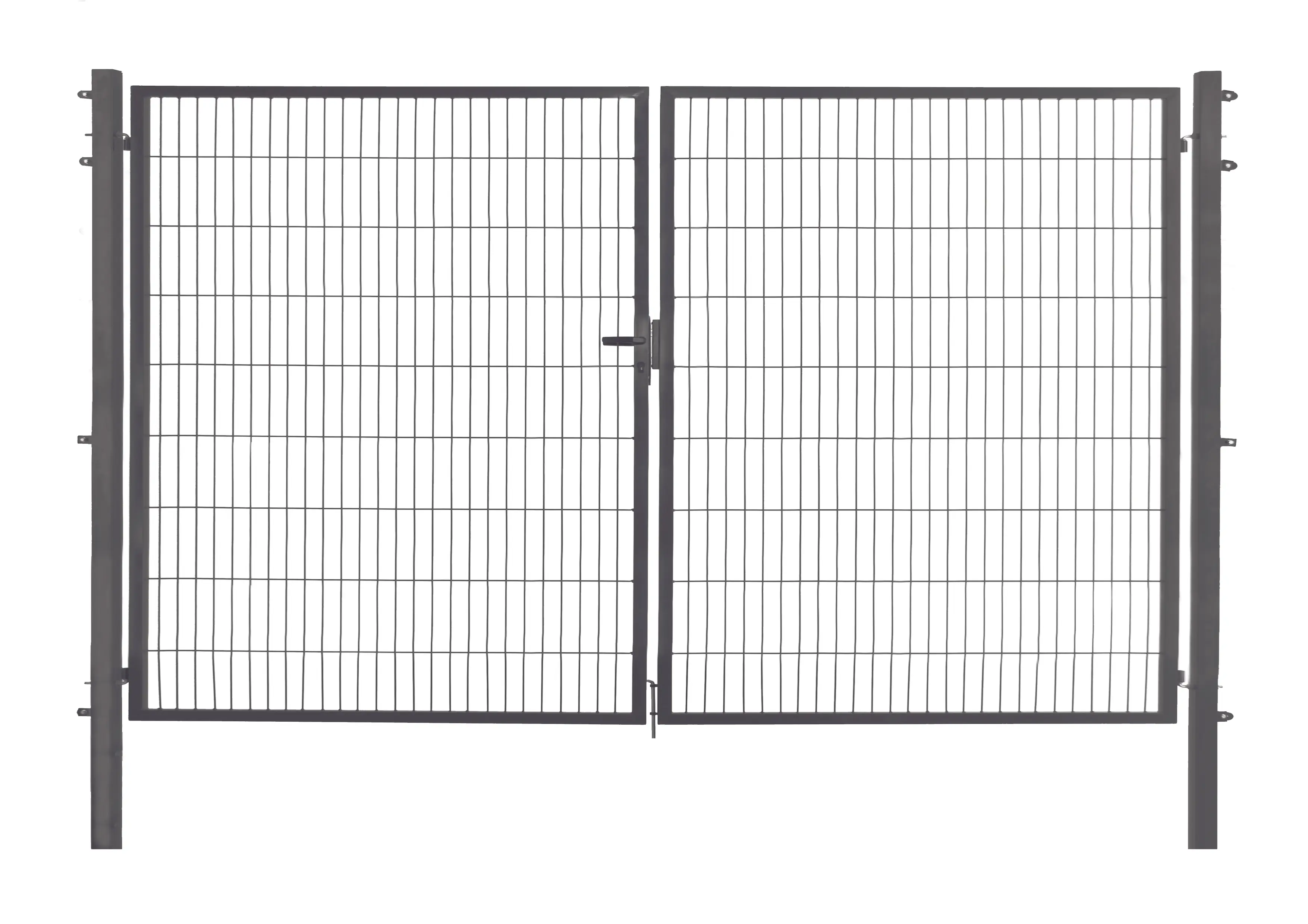 Floraworld Gartentor doppelflügelig Comfort 300 x 180 cm anthrazit