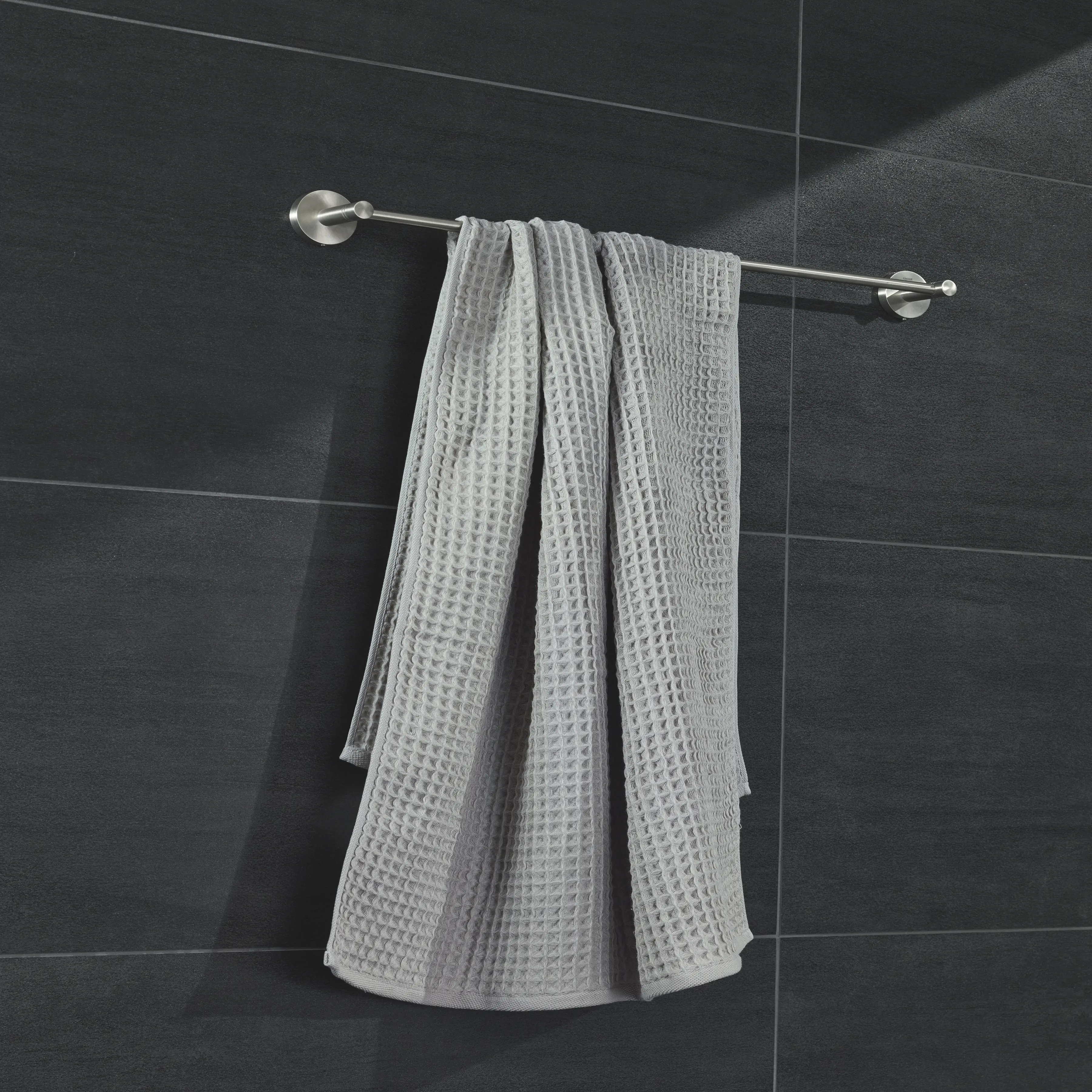 Grohe Start Badetuchhalter supersteel klebbar