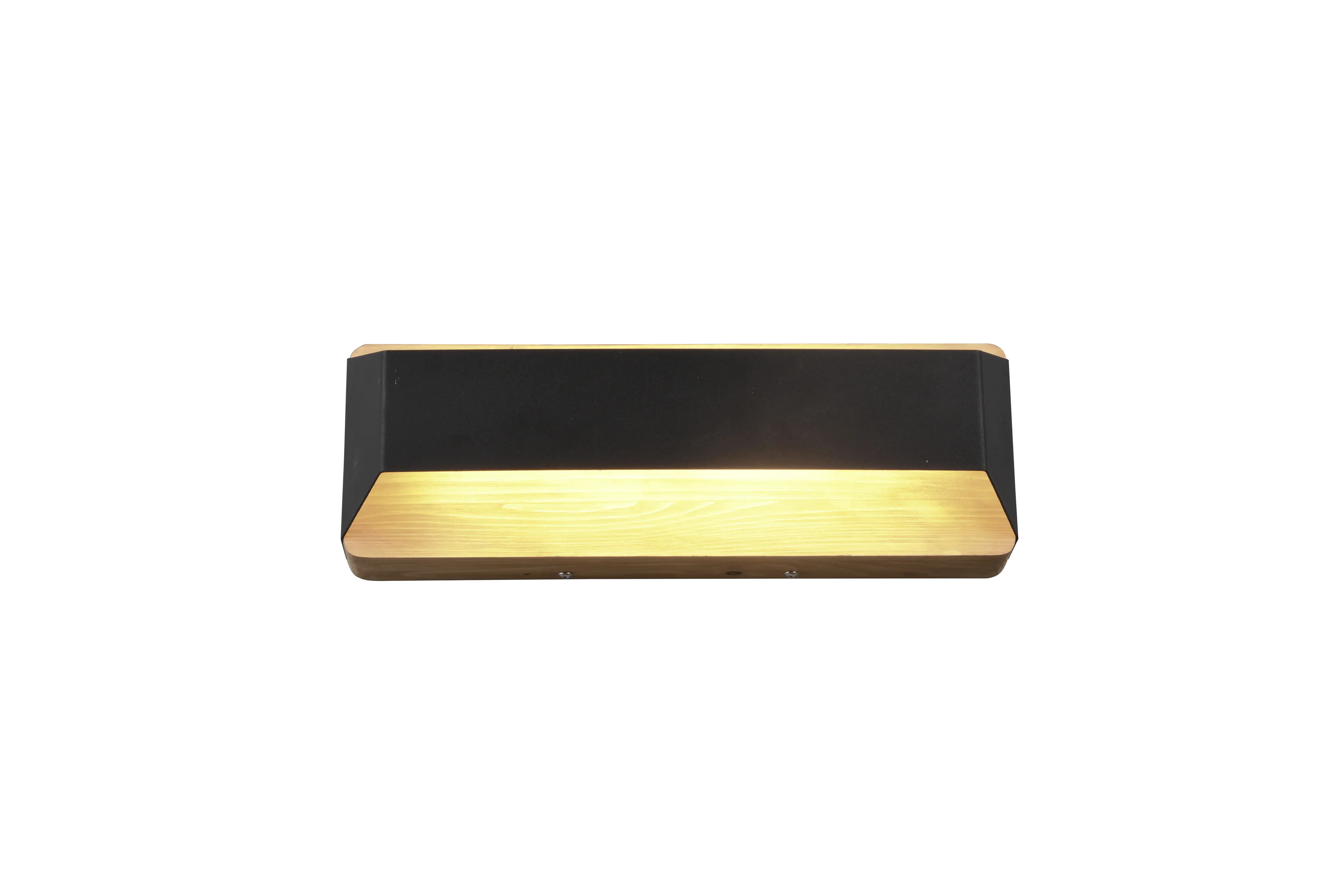 Trio LED Wandleuchte Arino innen Metall/Holz dimmbar