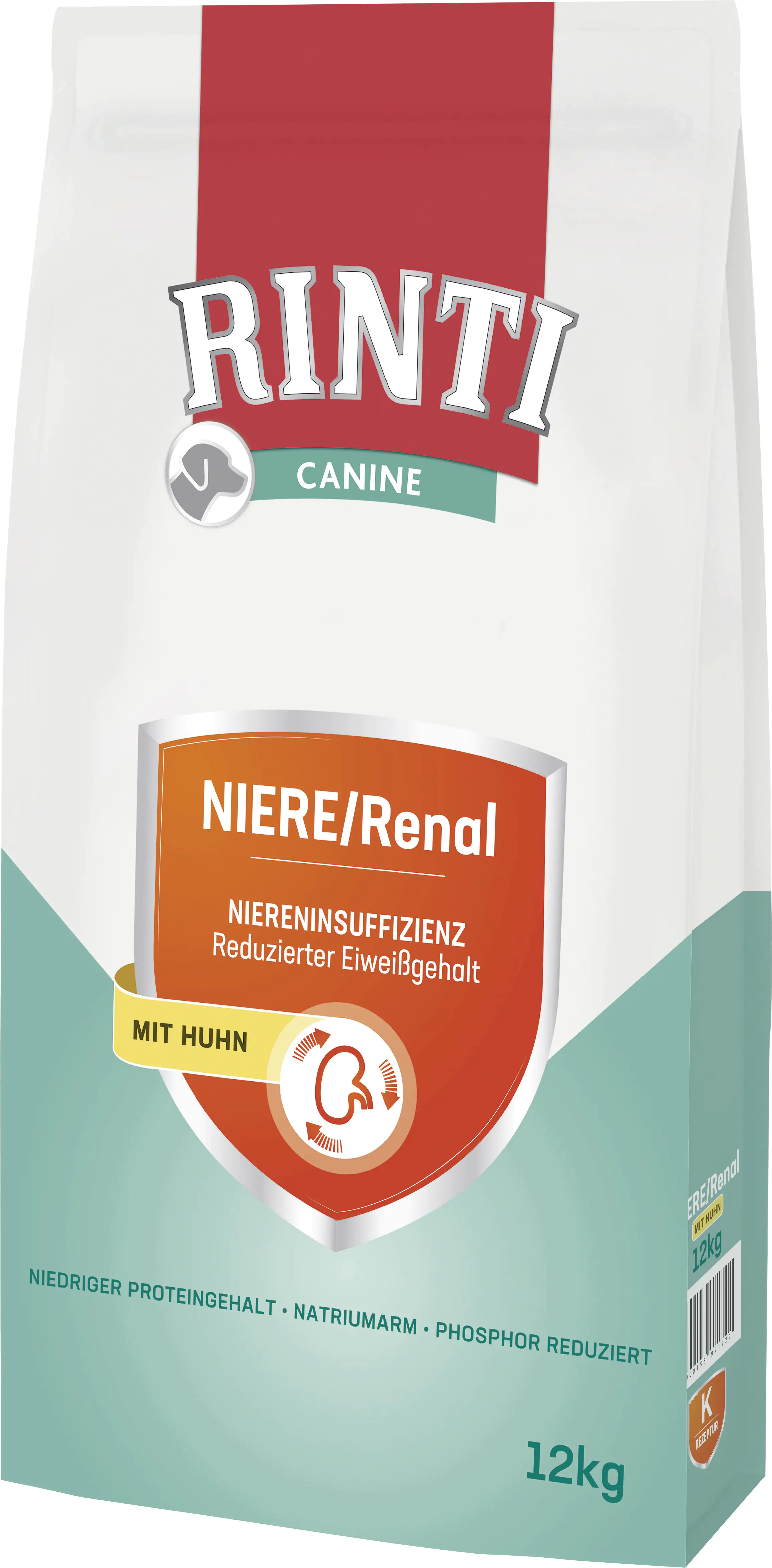 Rinti Canine Hundetrockenfutter Adult Light 12 kg Huhn