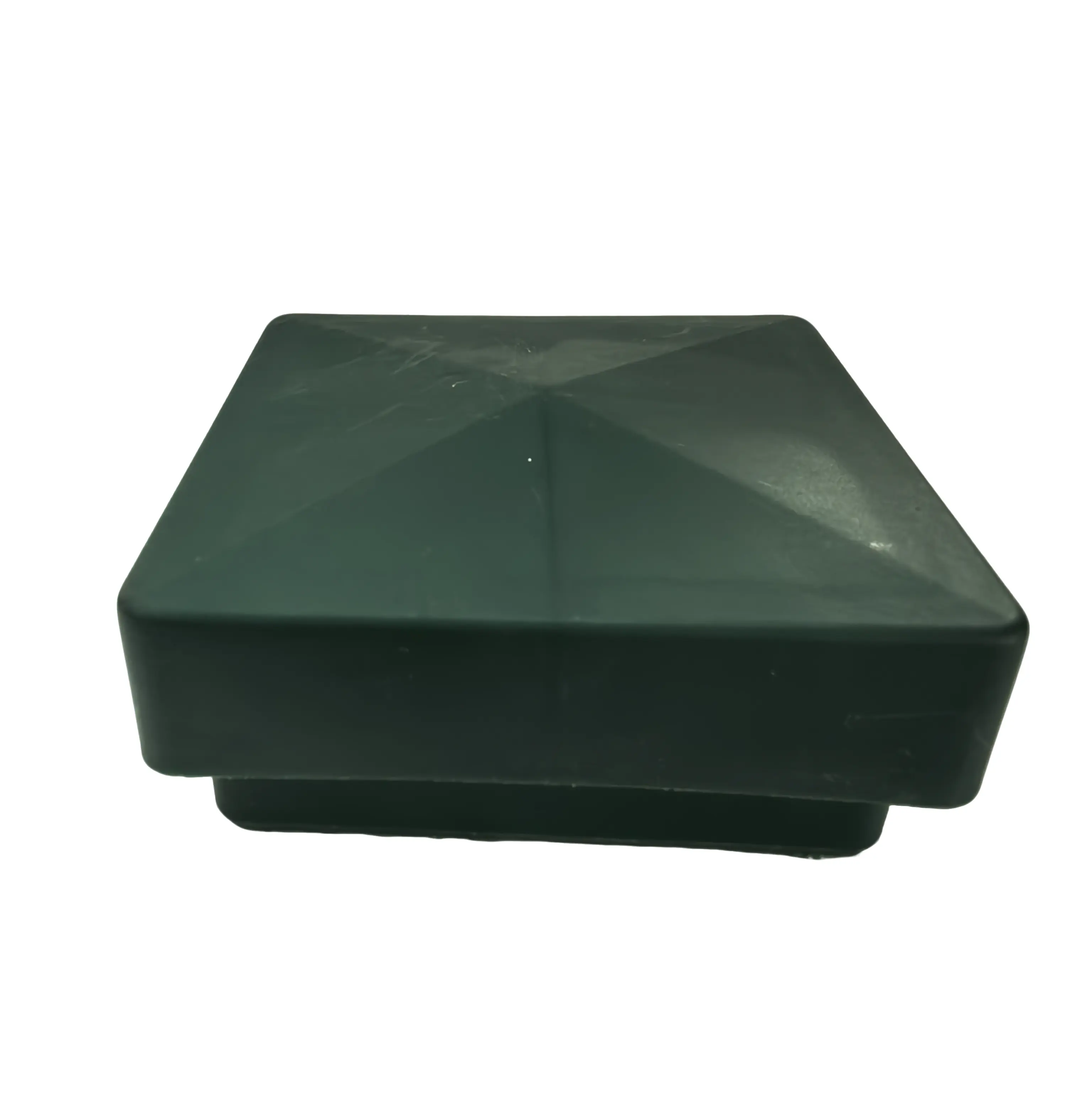 Floraworld Ersatz-Pfostenkappe 8 x 8 cm Kunststoff moosgrün