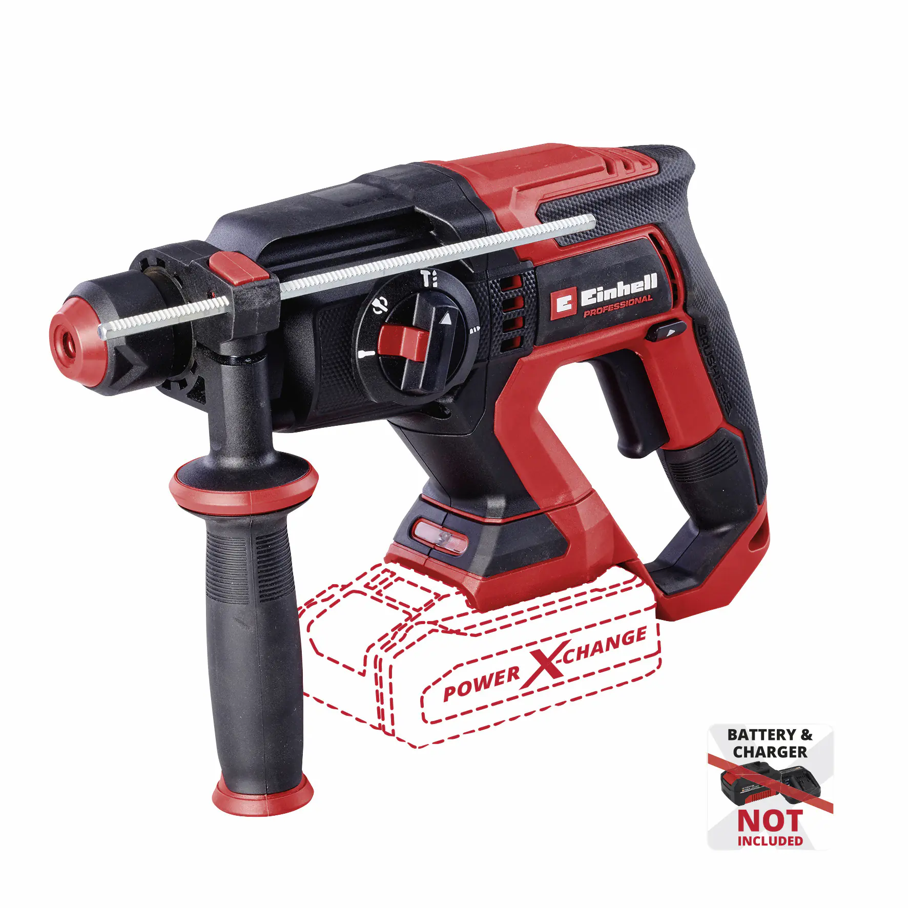 Einhell Professional Akku-Bohrhammer TP-HD 18/22 D Li BL Solo