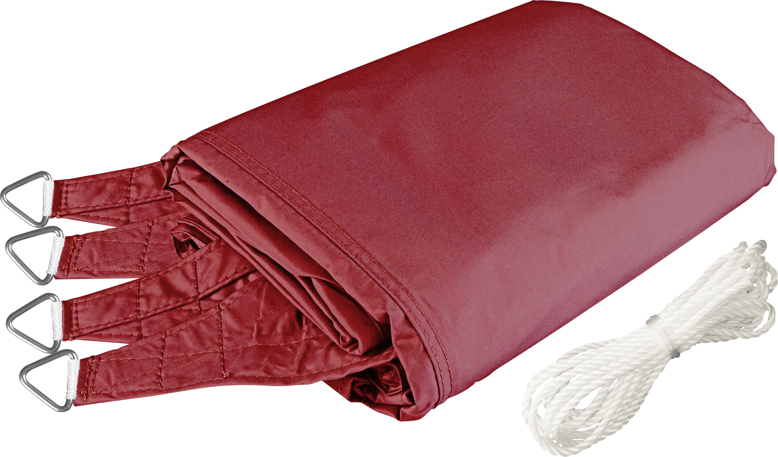 Windhager Sonnensegel Cannes ziegelrot 4 x 4 m
