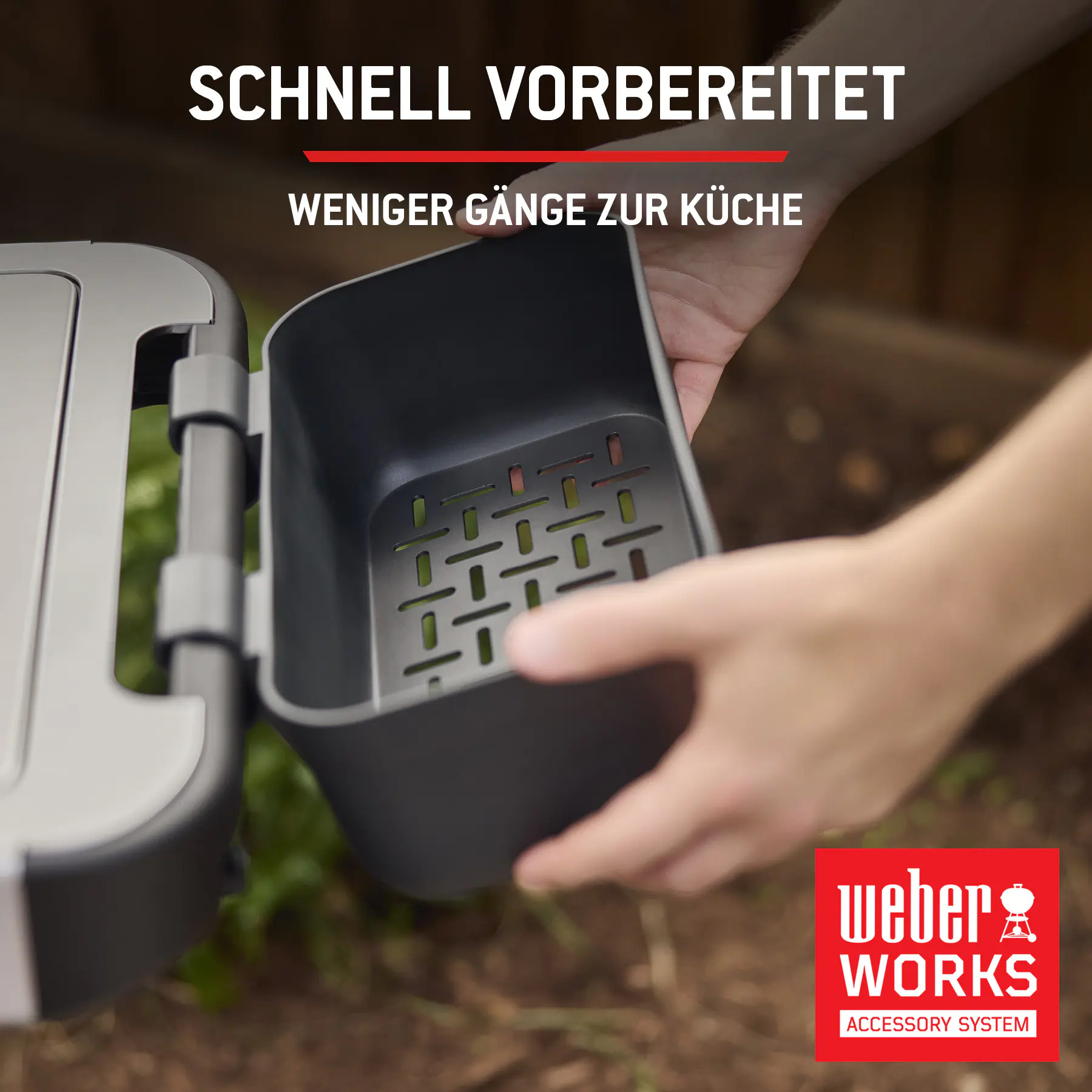 Weber Gasgrill Traveler Grillfläche: 63 x 34 cm