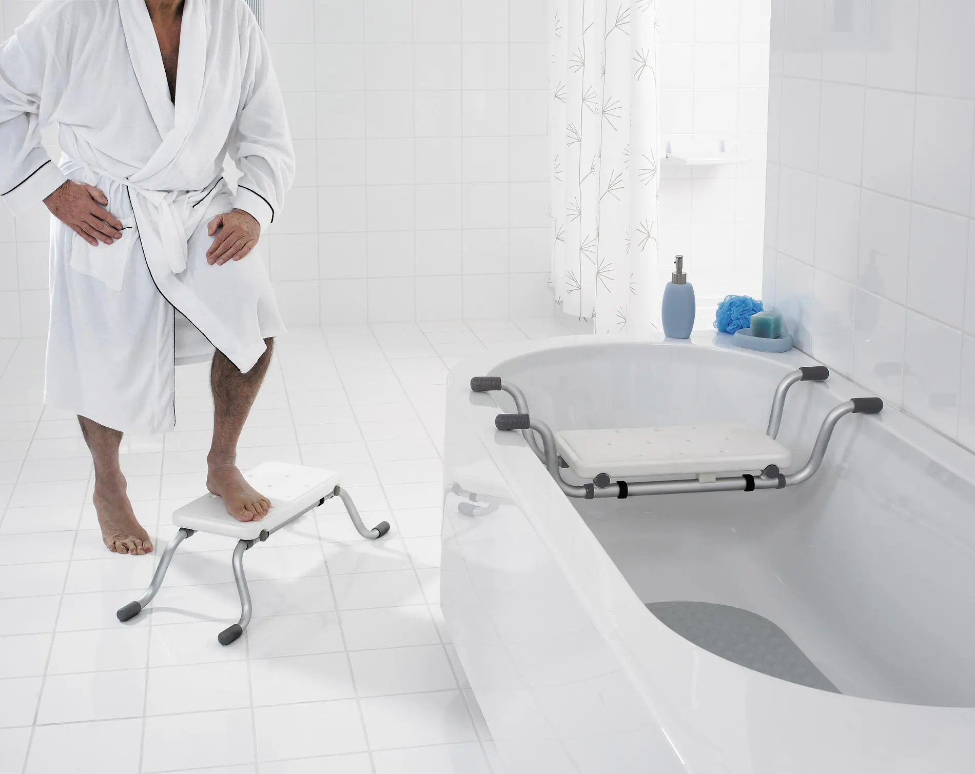 RIDDER Wannensitz Schemel Eco Weiß 