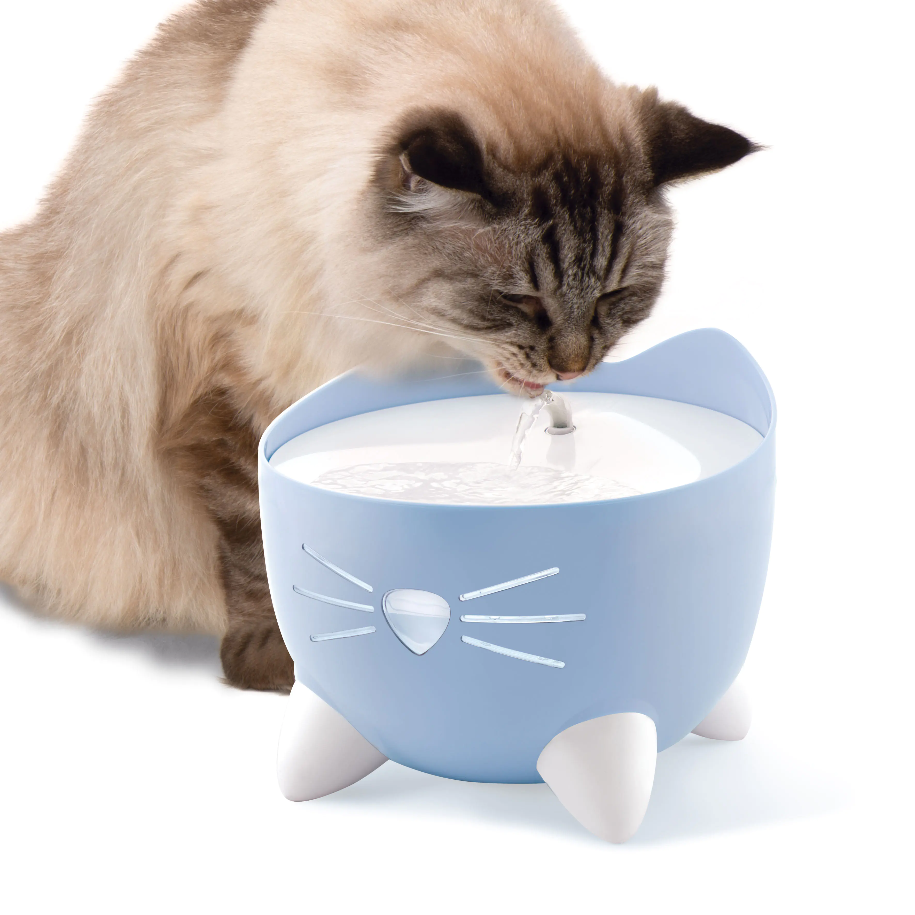 Catit Pixi Trinkbrunnen blau