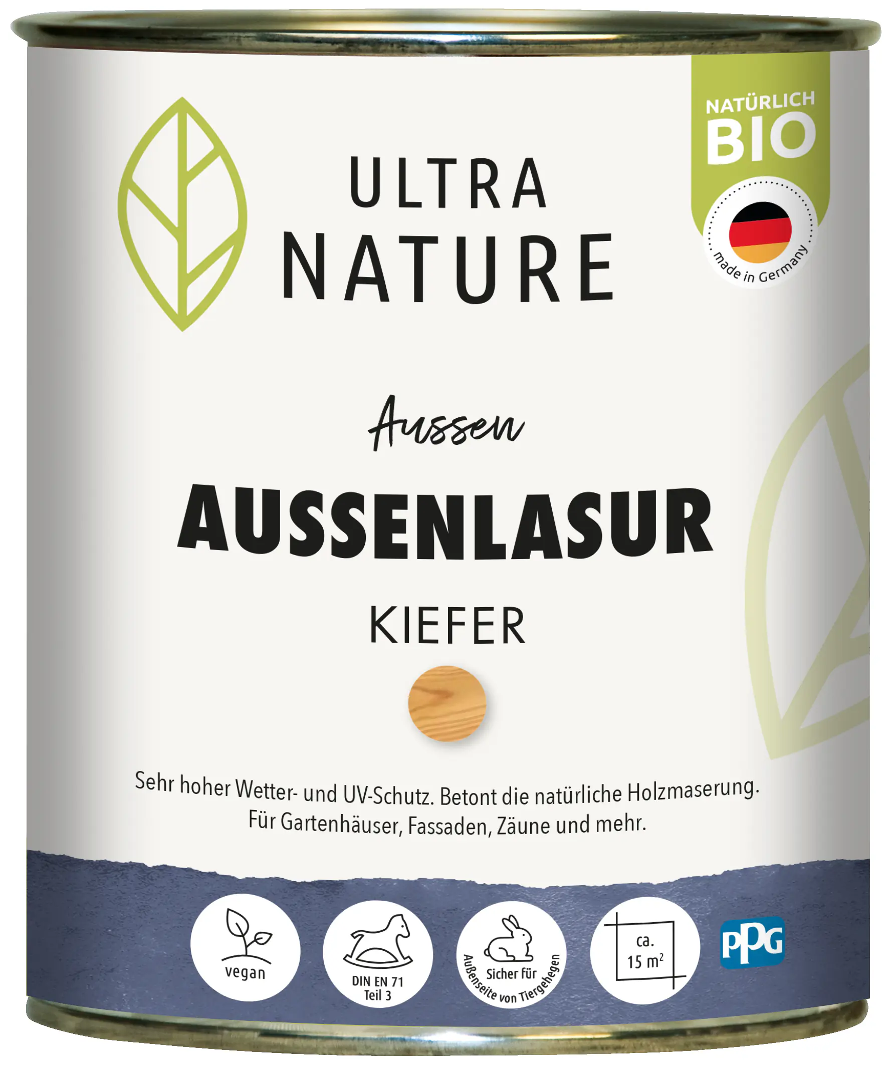 Ultra Nature Außenlasur 750 ml kiefer