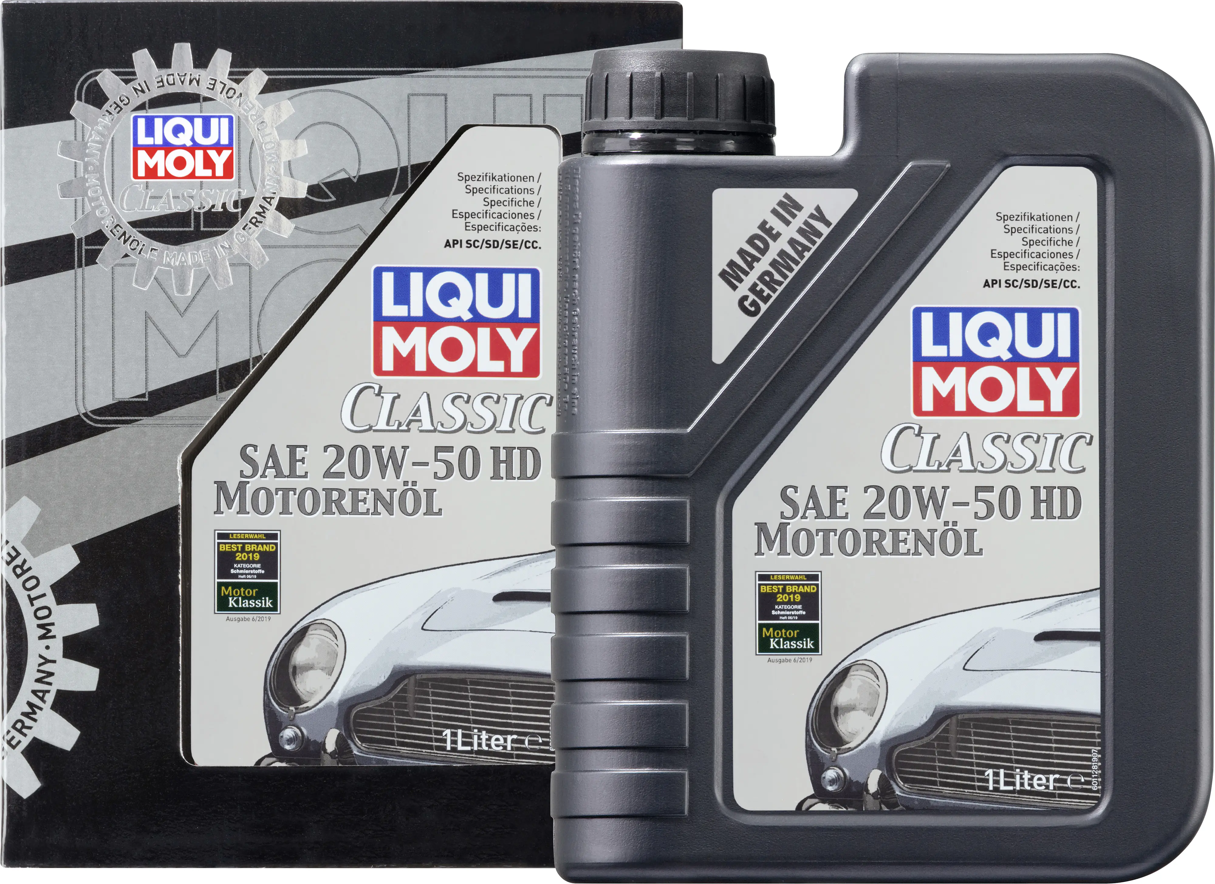 Liqui Moly Classic Motoröl SAE 20W-50 HD 1 L