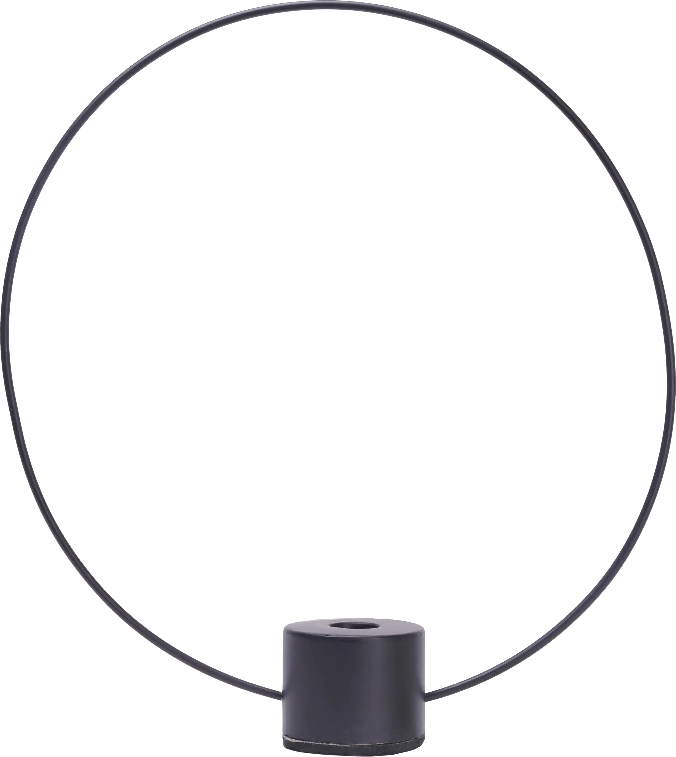 TrendLine Kerzenhalter Metall Ø 30 cm schwarz