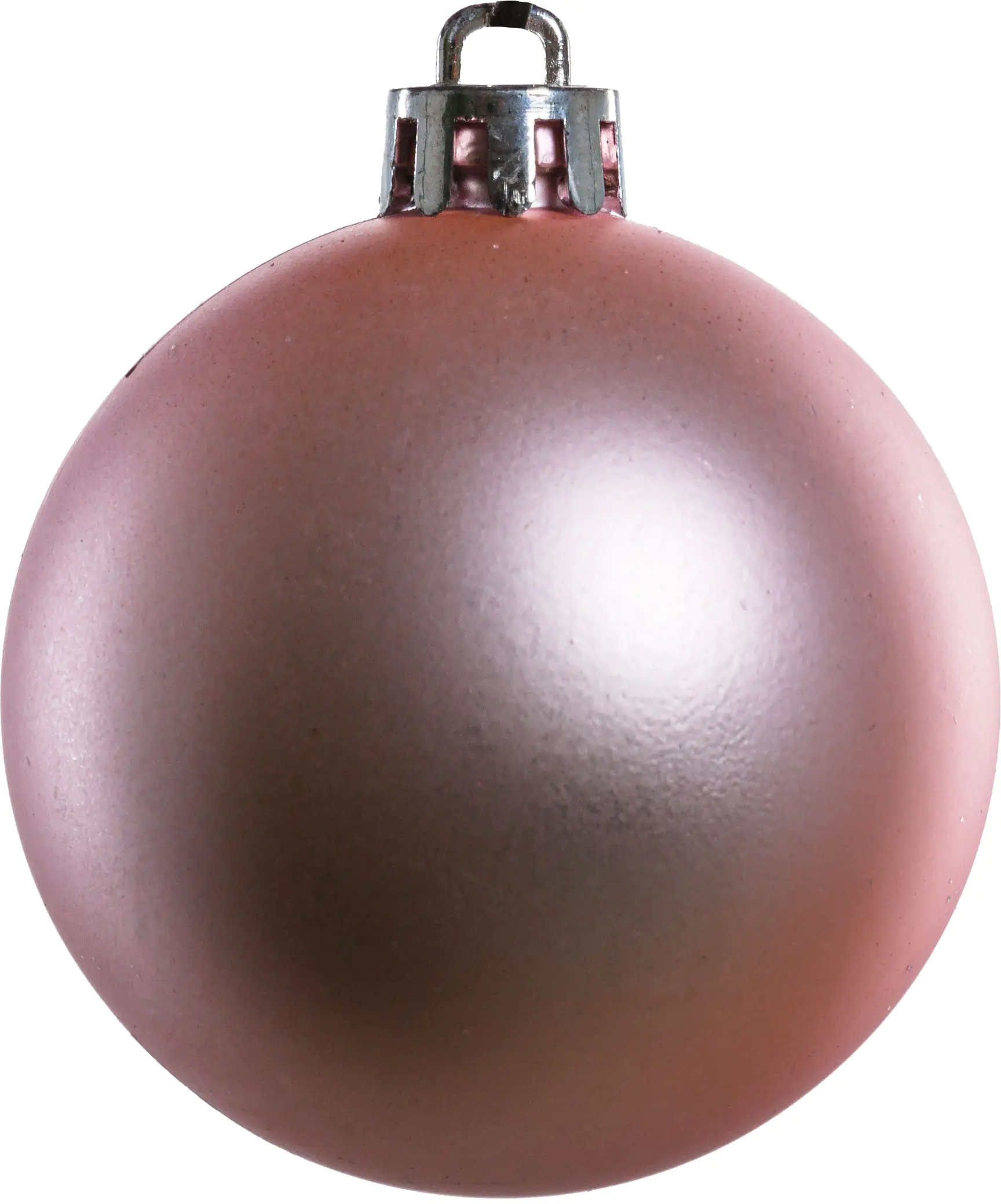 TrendLine Weihnachtskugeln bruchfest, langlebig Ø 6 cm rosa 25 Stück