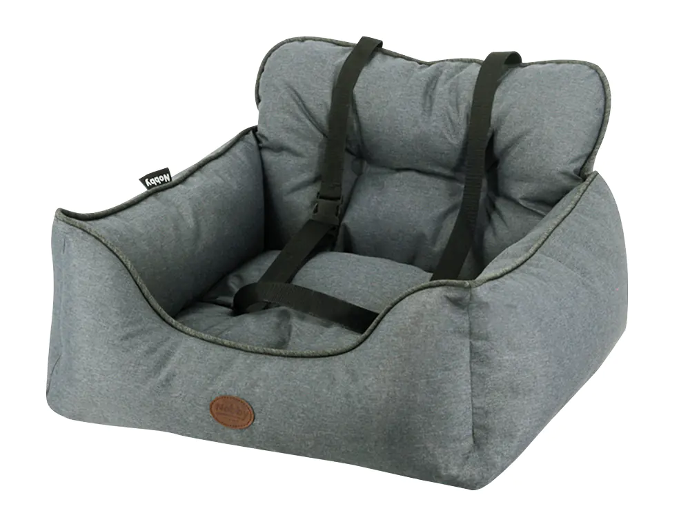Nobby Autositz Kadek für Hunde 55 x 50 x 34 cm hellgrau