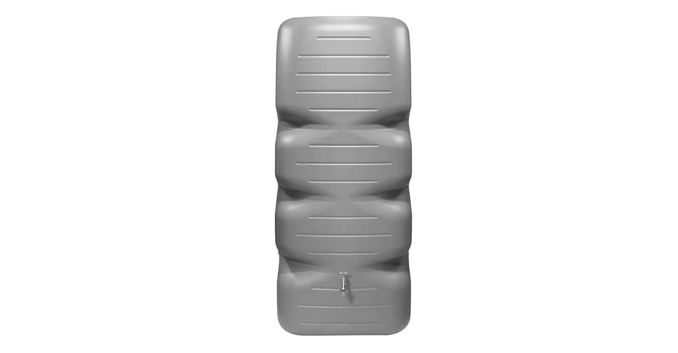 Garantia Gartentank Cubus, 340 l, betongrau 
