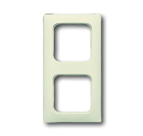 Busch-Jaeger Abdeckrahmen 2-fach Duro 2000 SI Linear, weiß, 2512-212K-102