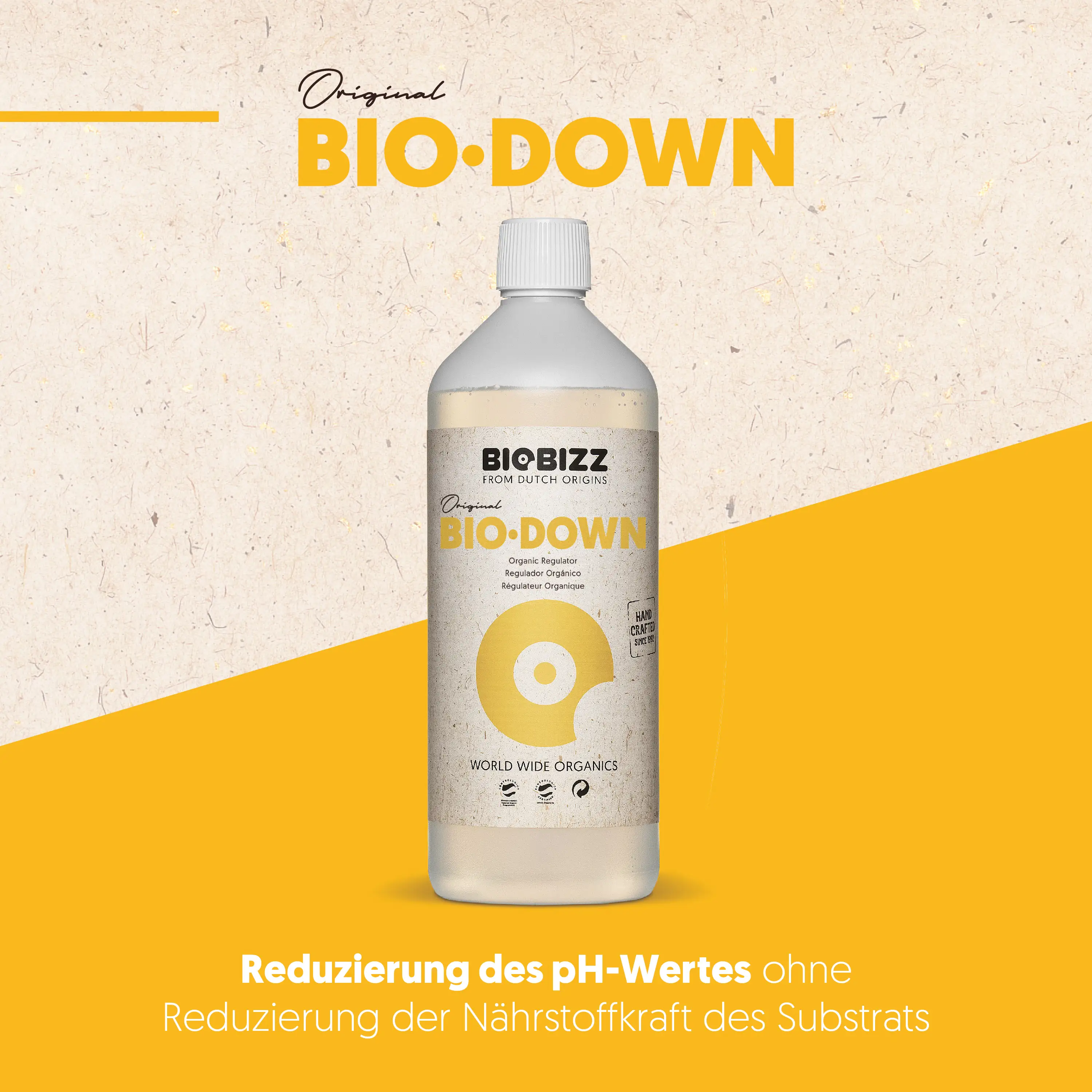 BioBizz Grow Bio-Down pH-Regulator 250 ml