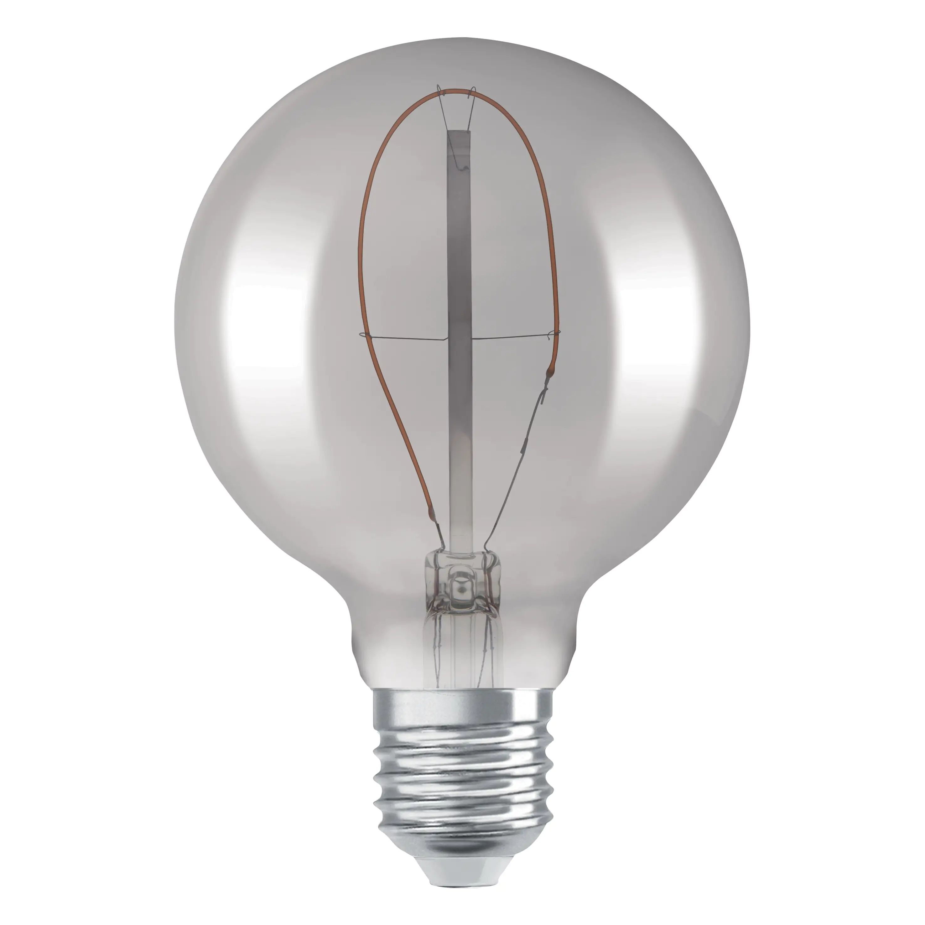 Ledvance LED Leuchtmittel Vintage 1906 Globe G95 E27 3,4W warmweiß, rauch