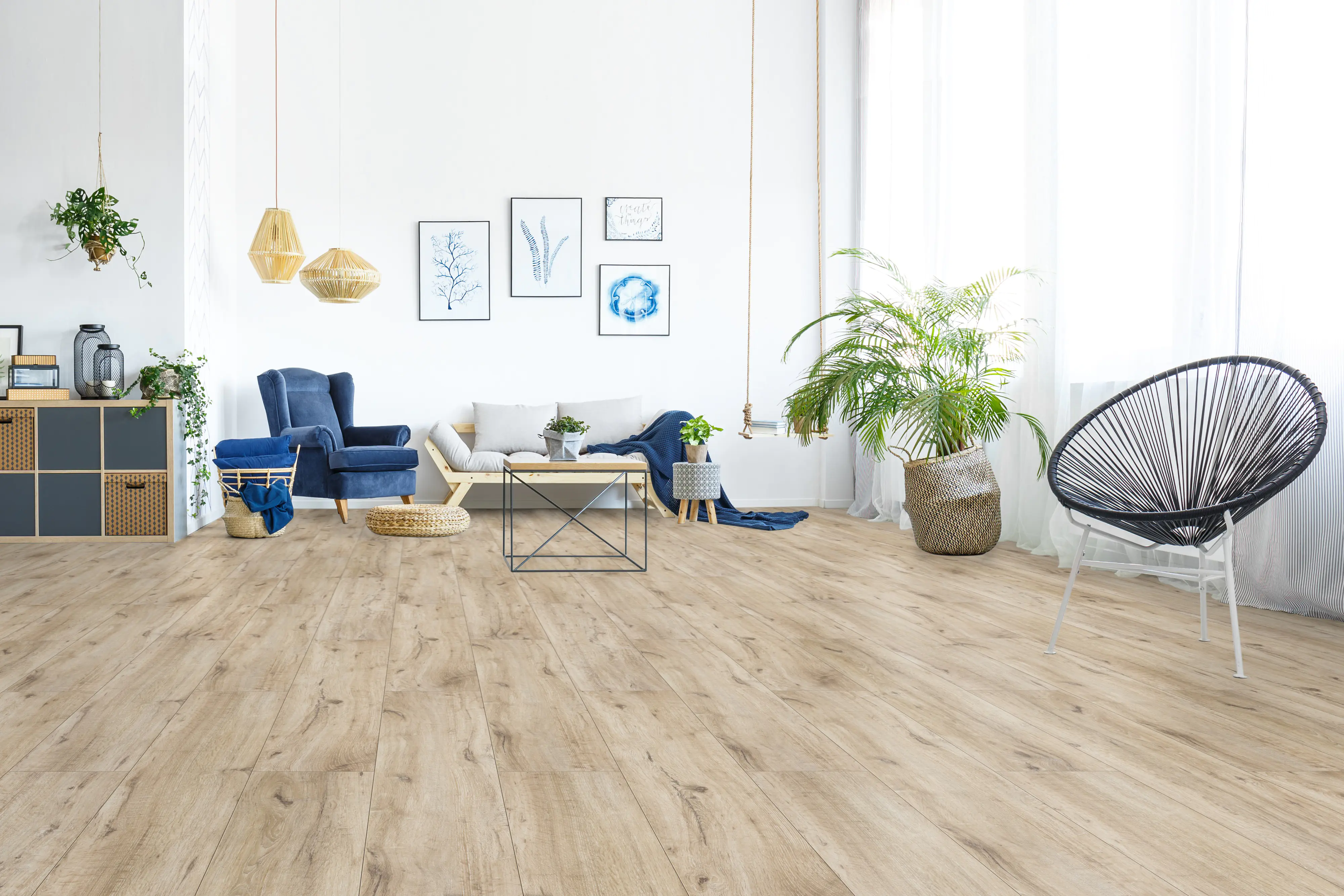 Classen Laminat Edition 7 128,6 x 19,4 cm 7 mm Eiche Amundsen natur