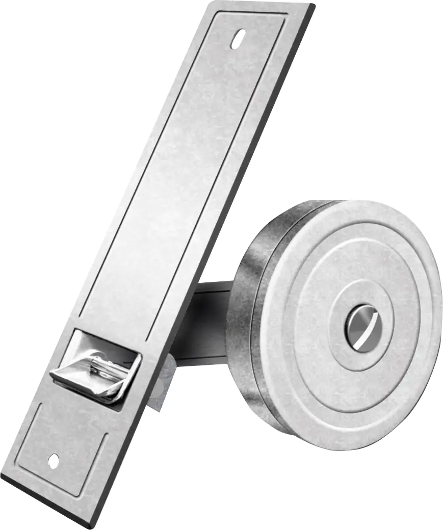 Schellenberg Einlasswickler Maxi Lochabstand 16,0 cm silber