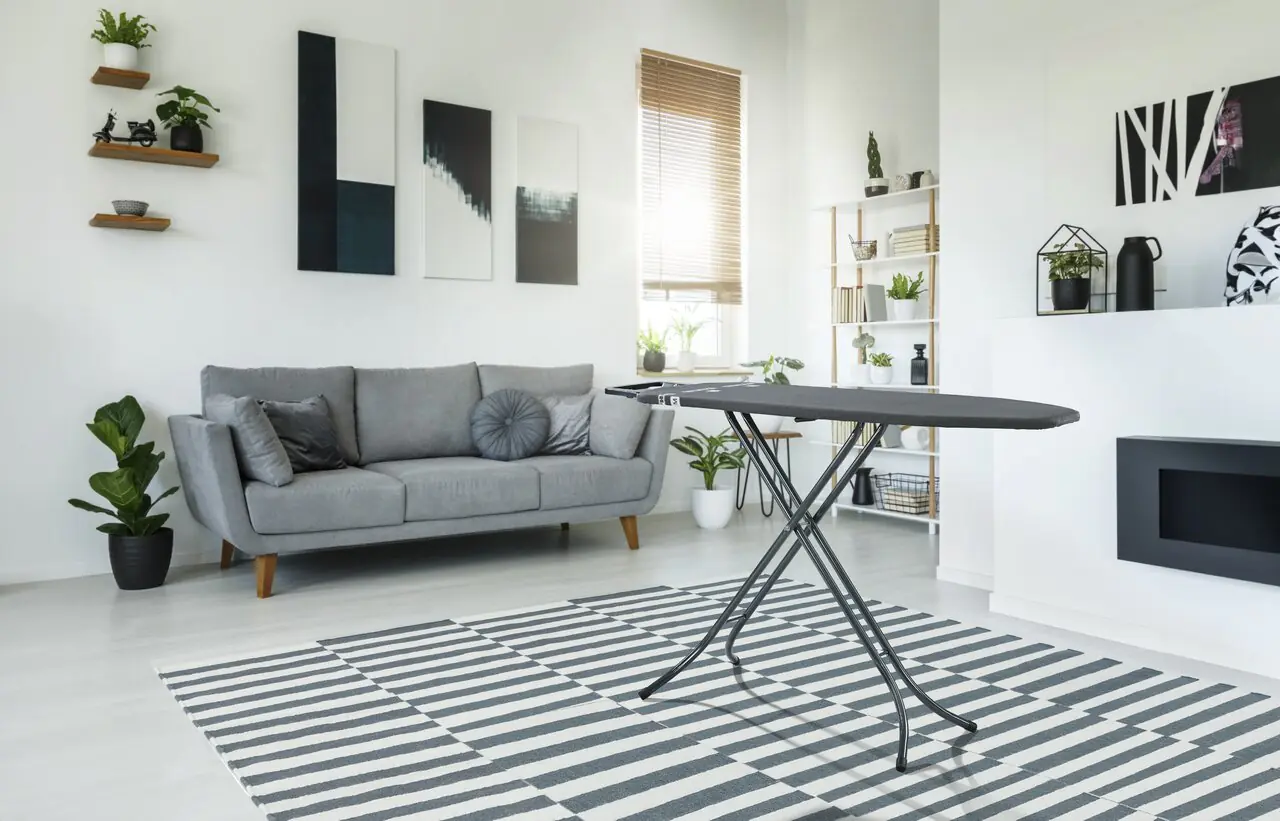 Leifheit Bügelbrett Classic M Black 120 x 38 cm
