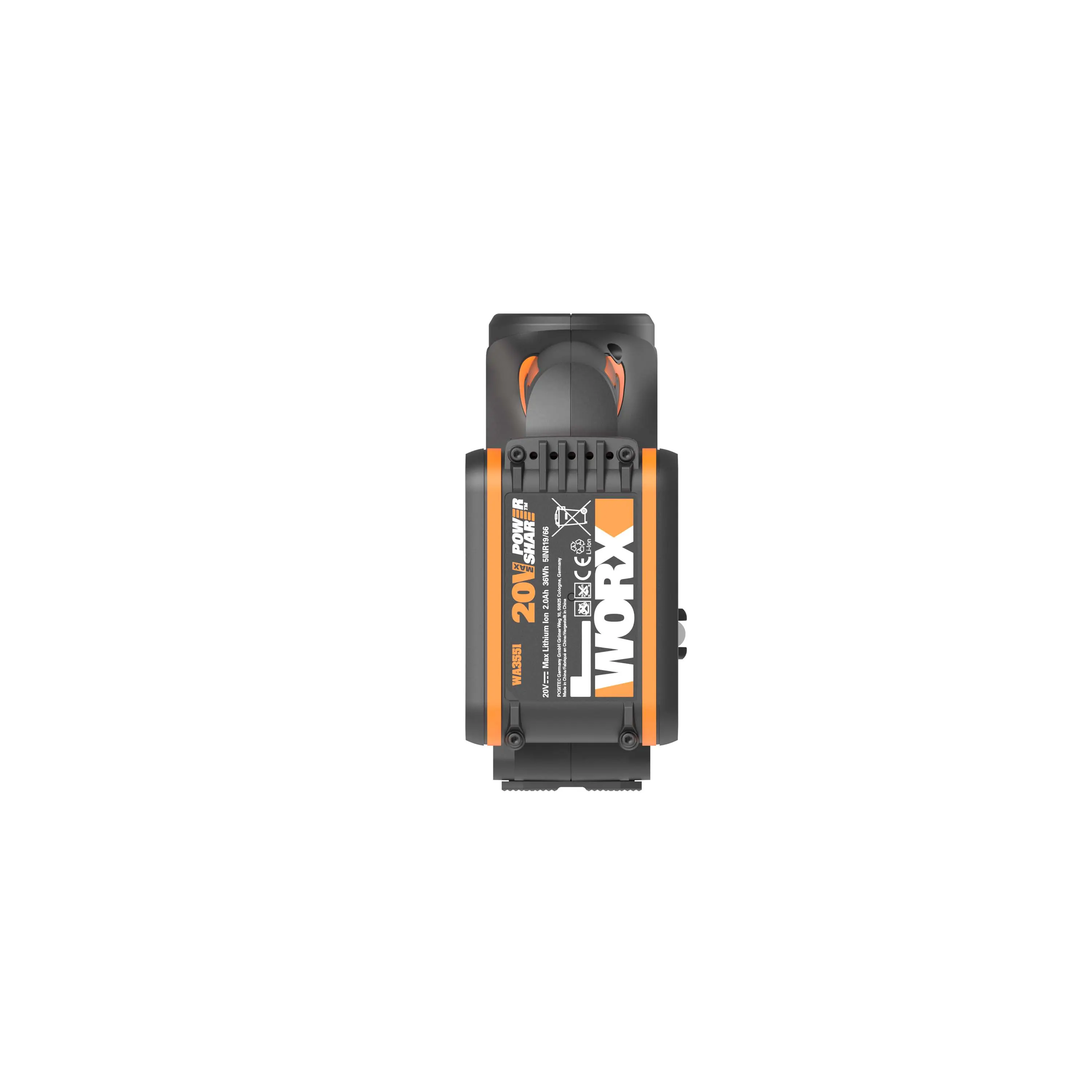 Worx Akku-Kompressor WX092 20 V inkl. Akku 2 Ah & Ladegerät