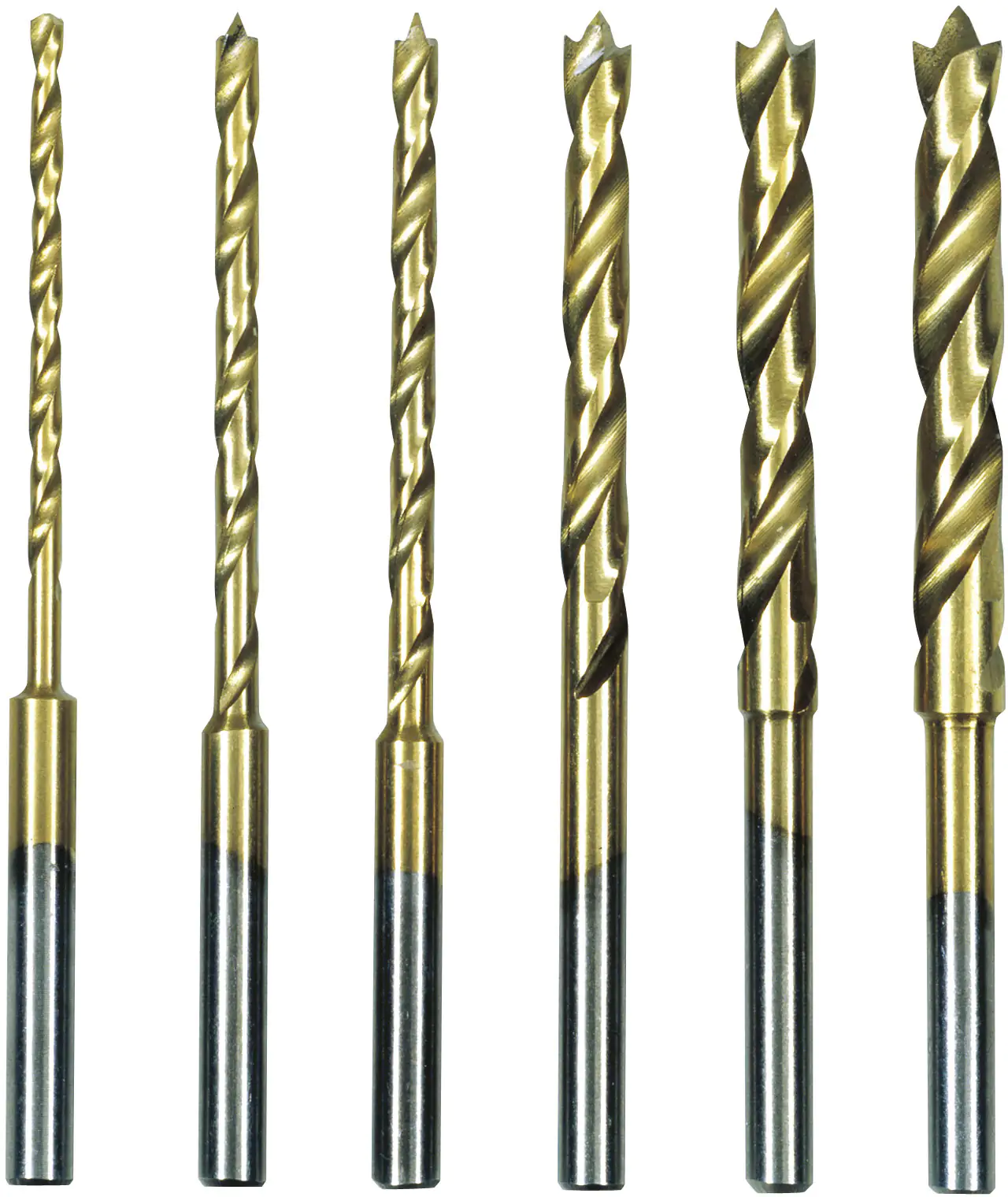 Proxxon Micromot HSS Spiralbohrersatz 6-teilig Ø 1,5 bis 4 mm