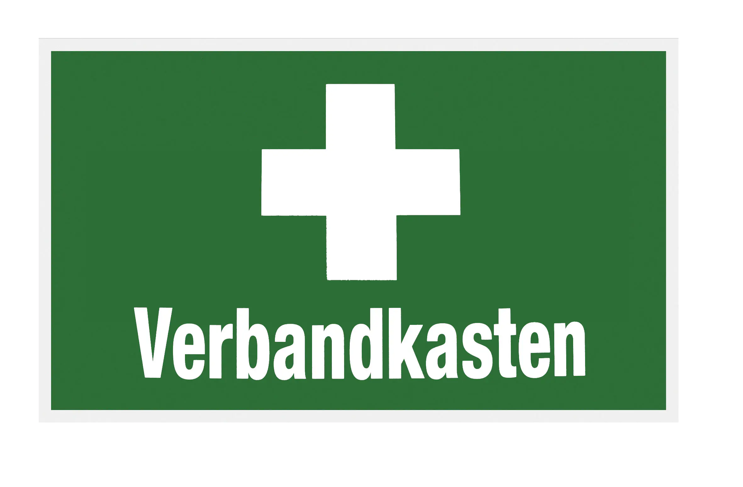 Conmetall Hinweisschild Verbandkasten 25 x 15 cm