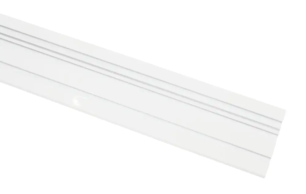 Gardinia Aluminium-Vorhangschiene 3-läufig, weiß, 250 cm