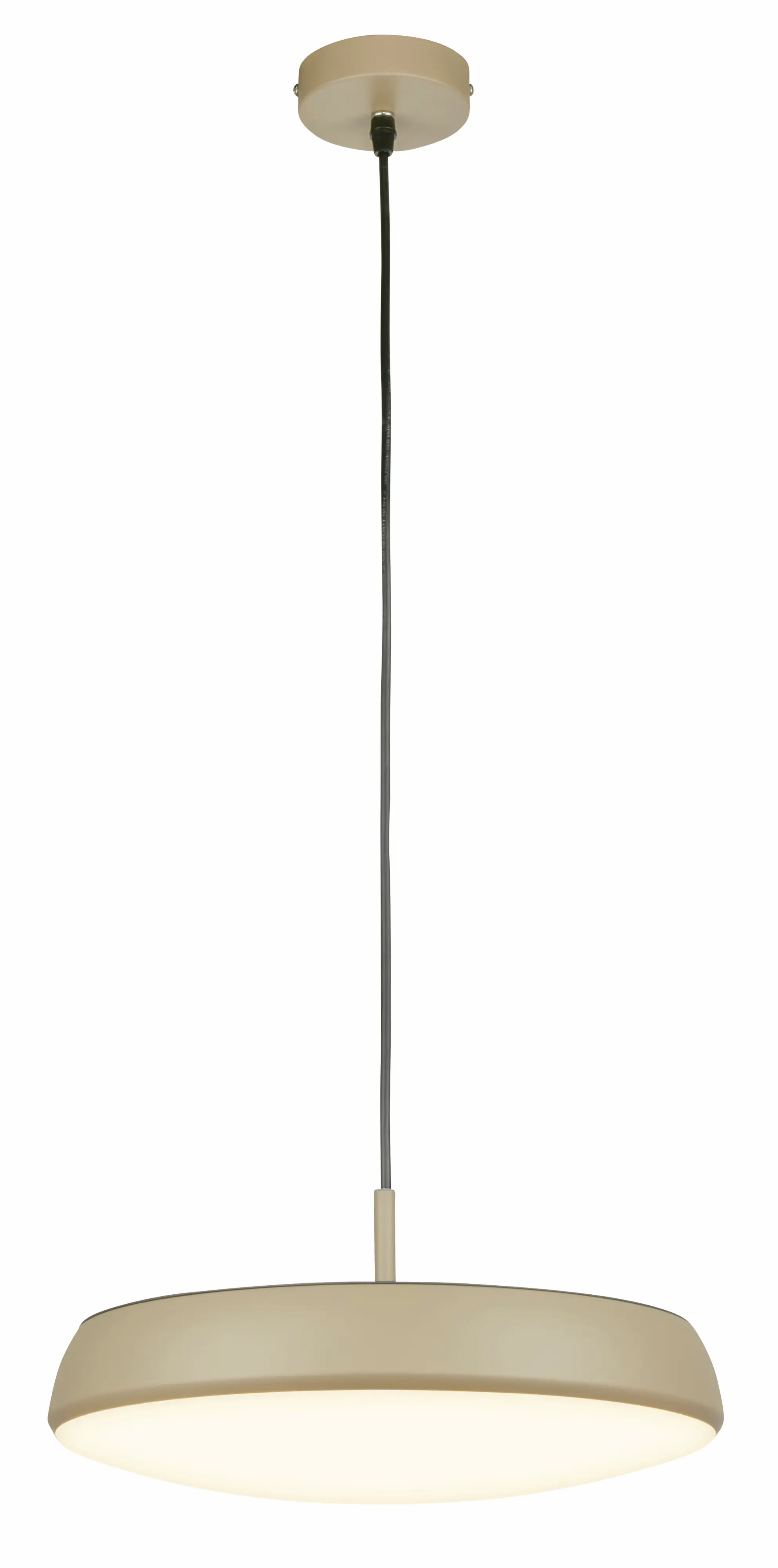 Briloner LED-Pendelleuchte Nala Ø 35 cm beige warmweiß