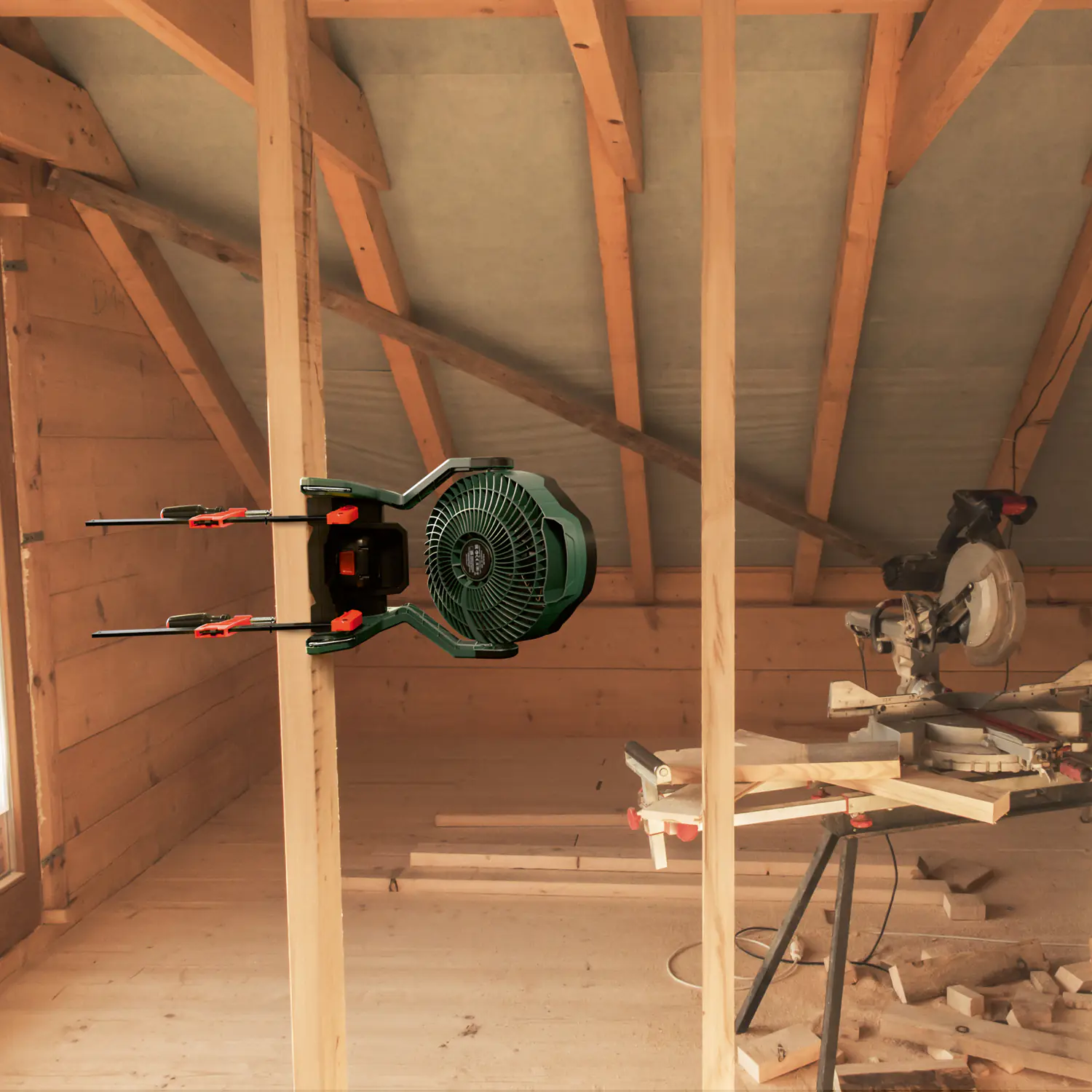 Bosch Akku-Ventilator UniversalFan 18V-1000 Solo