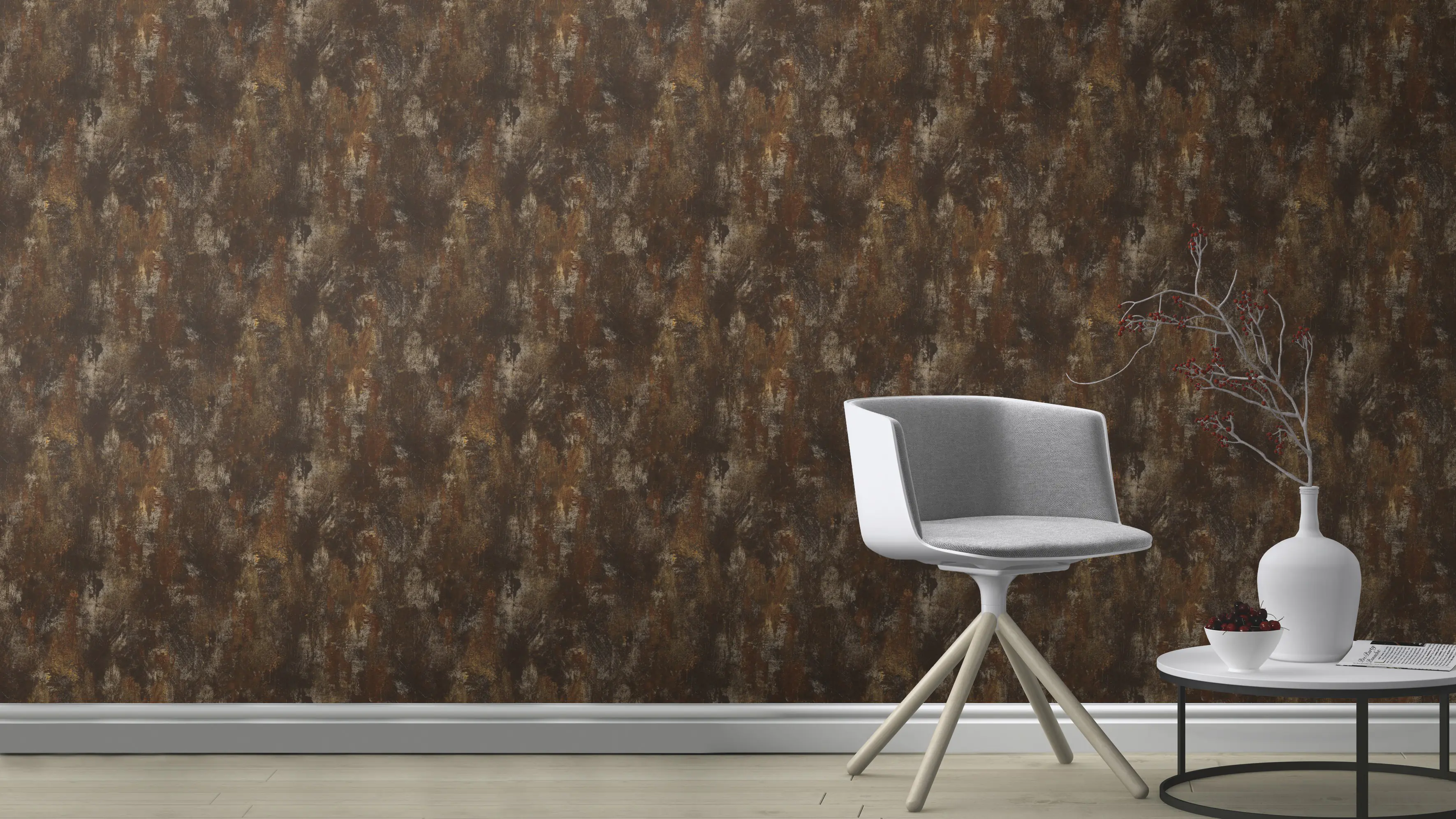 Rasch Vliestapete 418224 Selection muster braun 10,05 x 0,53 m